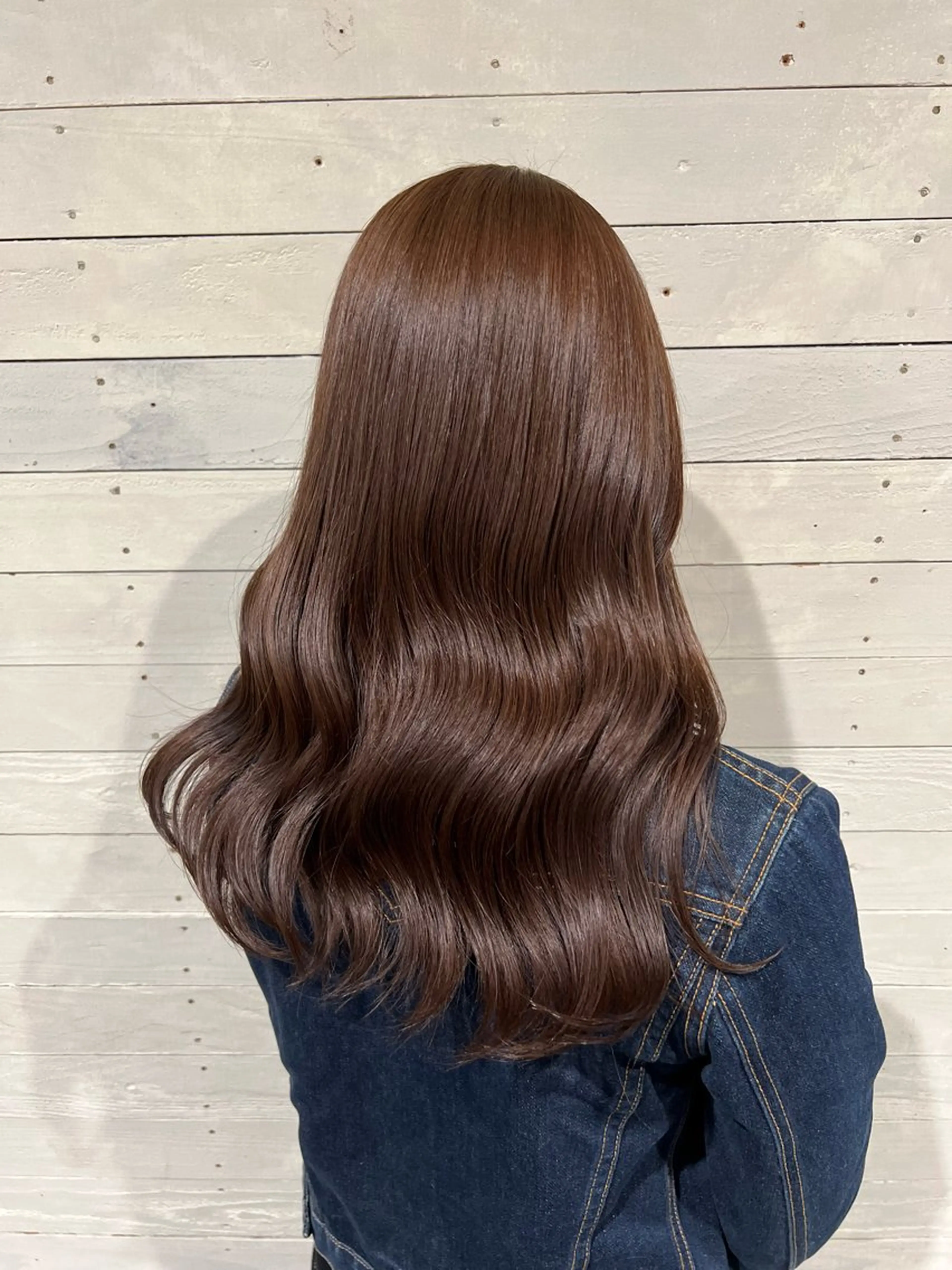 🌈【ダメージレスで明るくしたい方必見！】🌈ブリーチ無しダブルカラー➕似合わせカット➕髪質改善トリートメントの写真