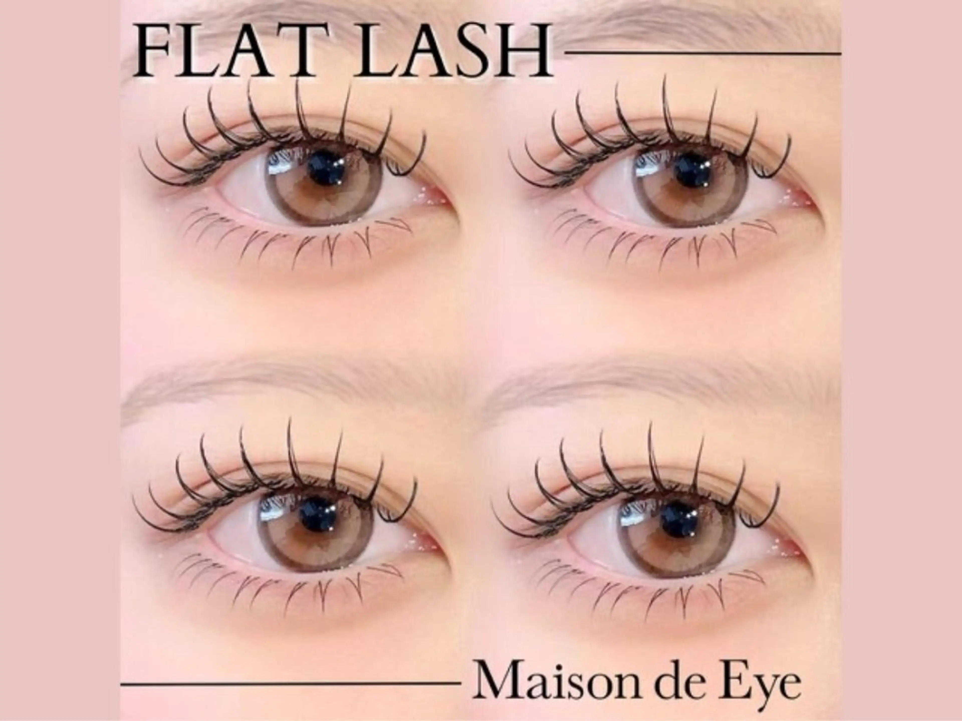 ‪☆ご新規様限定‪☆【フラットラッシュ140本🤍】　　　　　　　　　　　　　　※オフなし1500円off🪄の写真