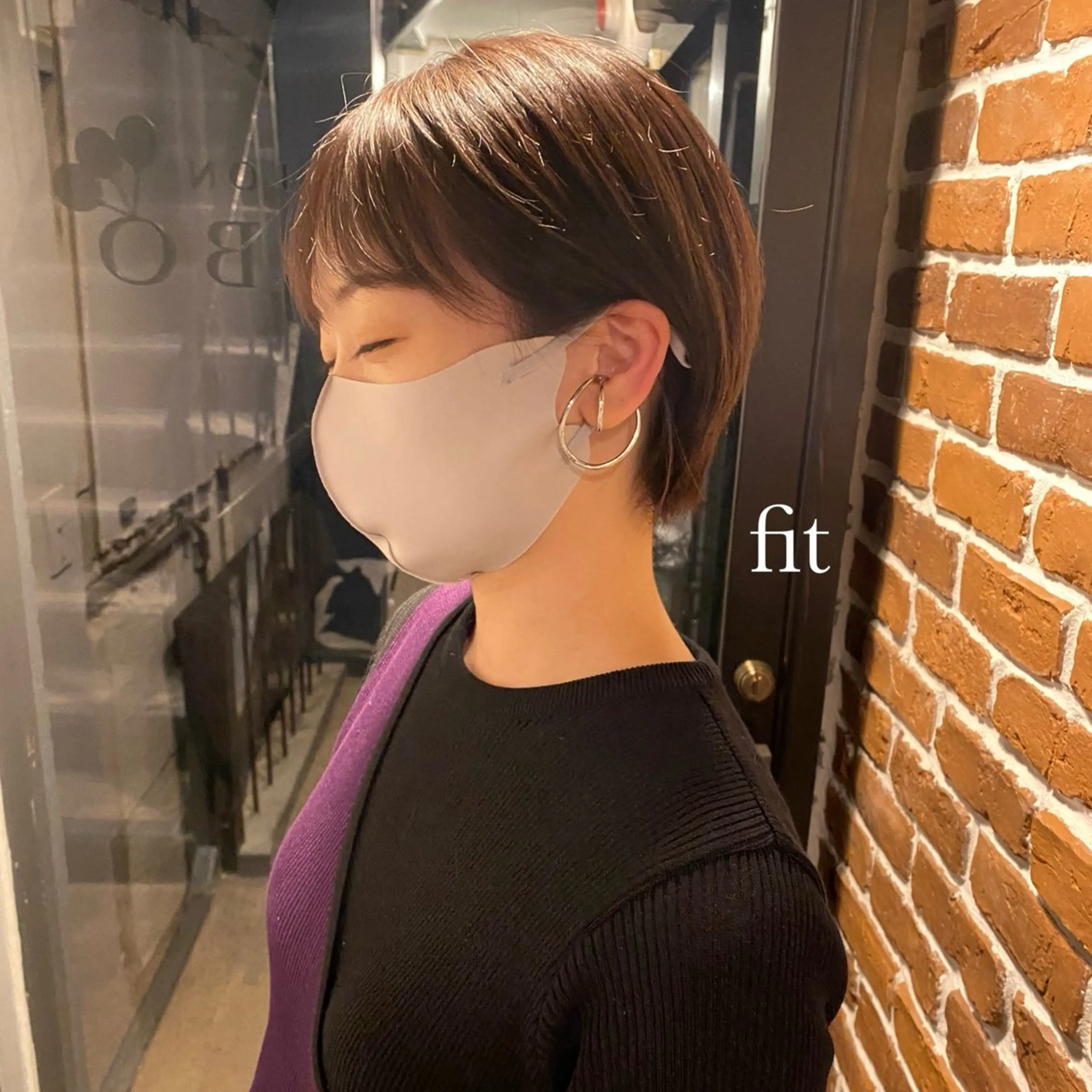 ショート ボブ ハイライト 髪質改善 レイヤーカット ショートヘア カット ヘアカラー トリートメント また会いたくなる 美容師【KENTA】のヘアスタイル