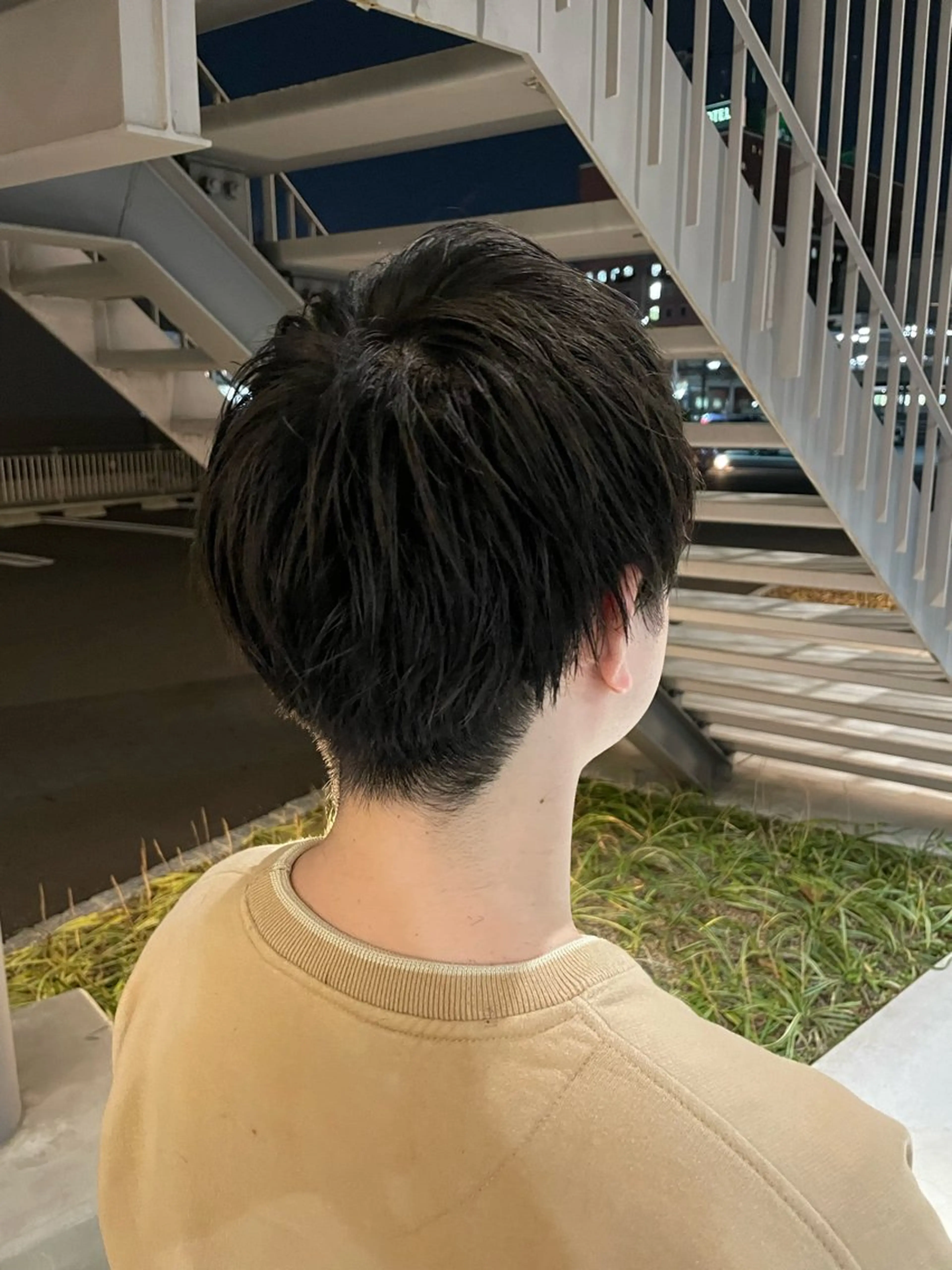 ショート メンズ レイヤーカット la fith hair too.所属・la fith hinaのヘアスタイル