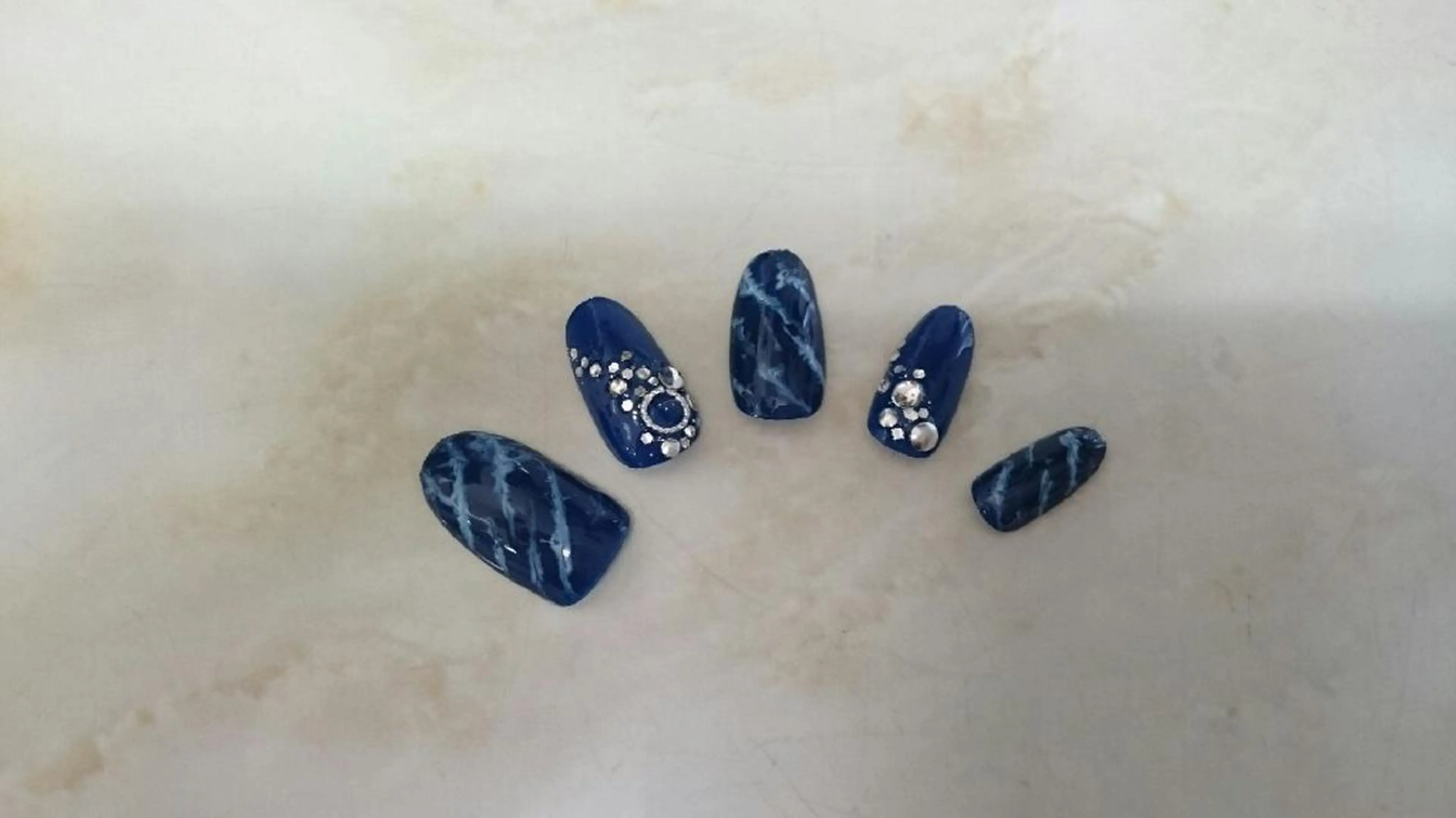 セミロング ロング ネイル nail salon Blancのネイルデザイン