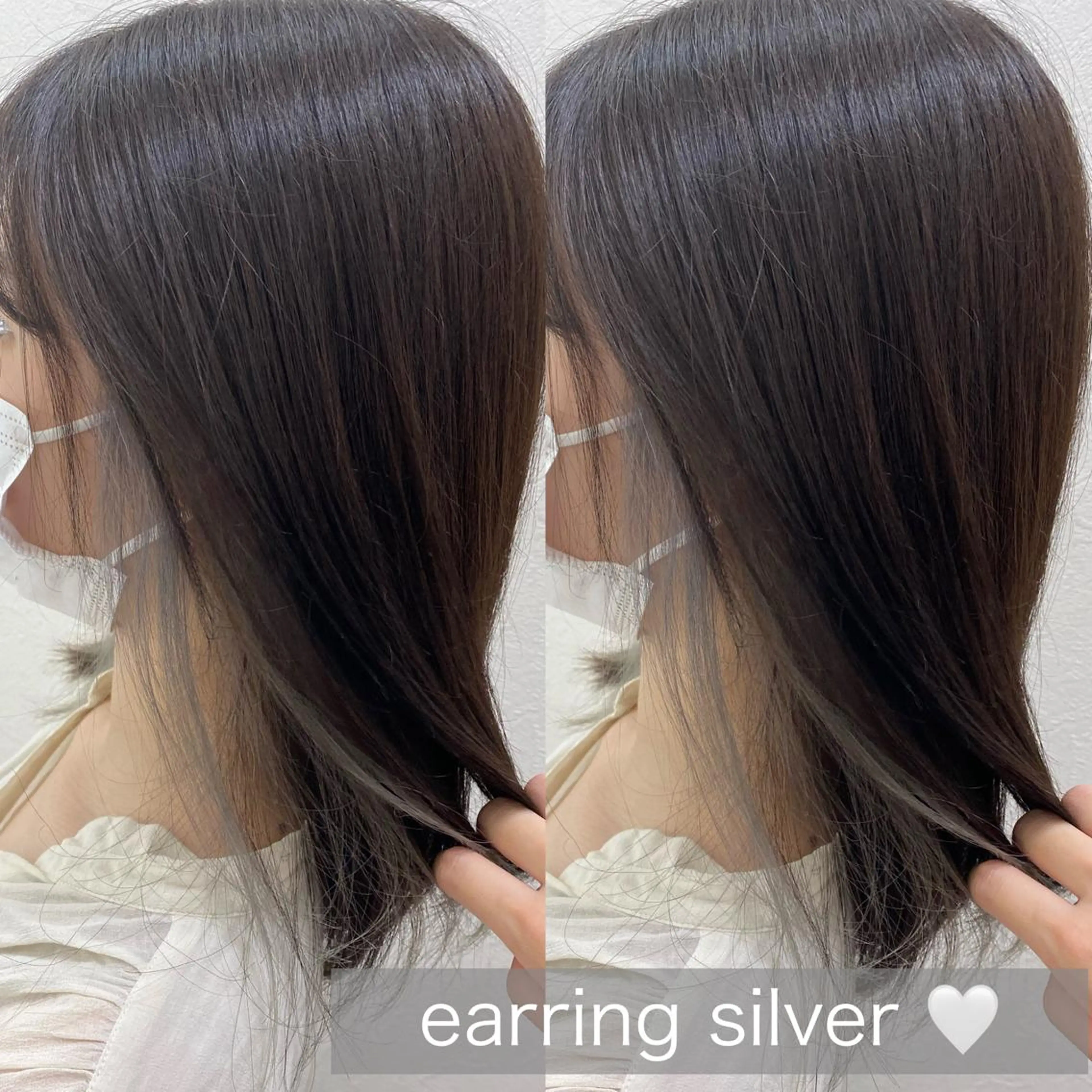 ロング カラー 透明感カラー💖 Stylist佐藤澪のマツエク・マツパデザイン