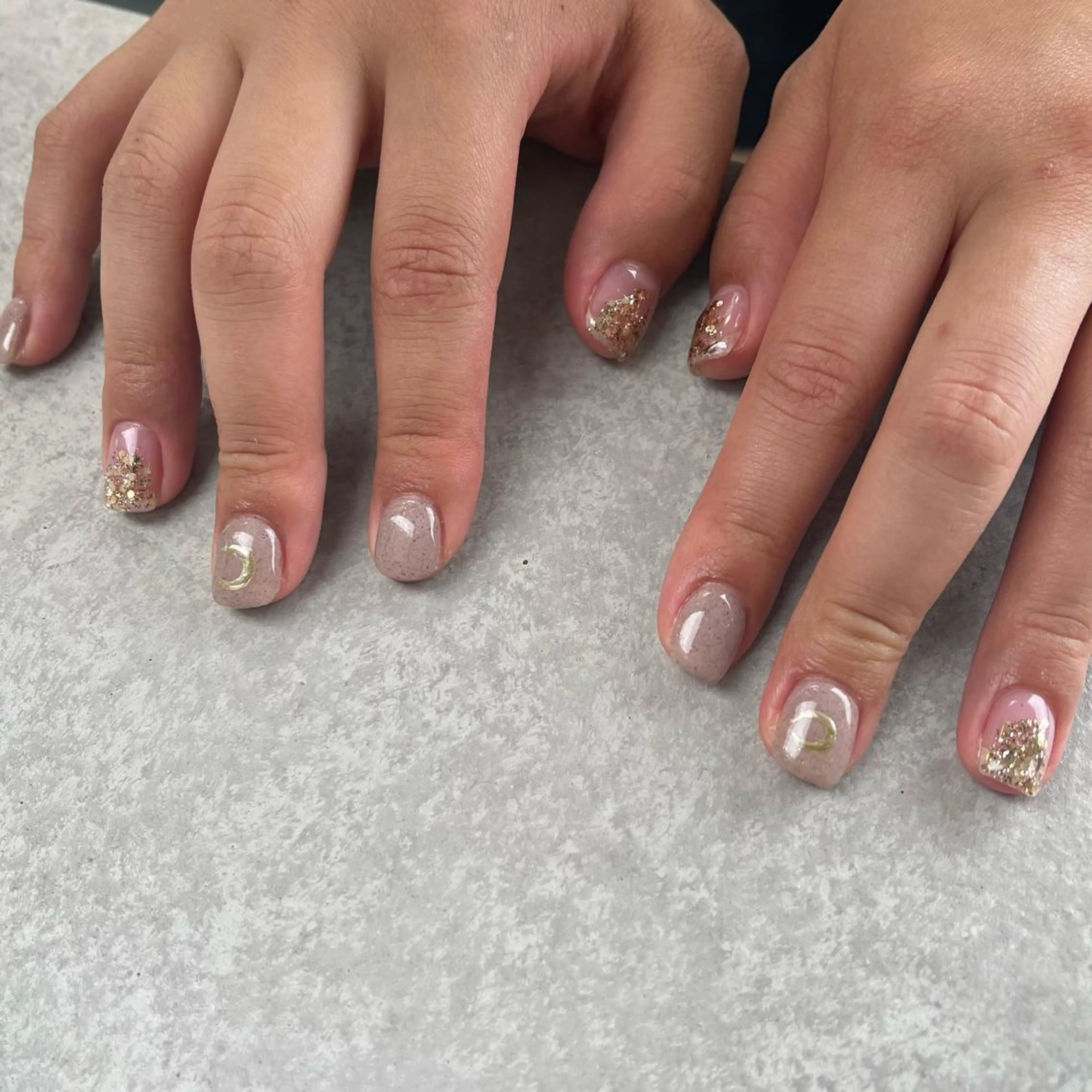 ネイル ハンドネイル 🤎Two ERI🤎のネイルデザイン