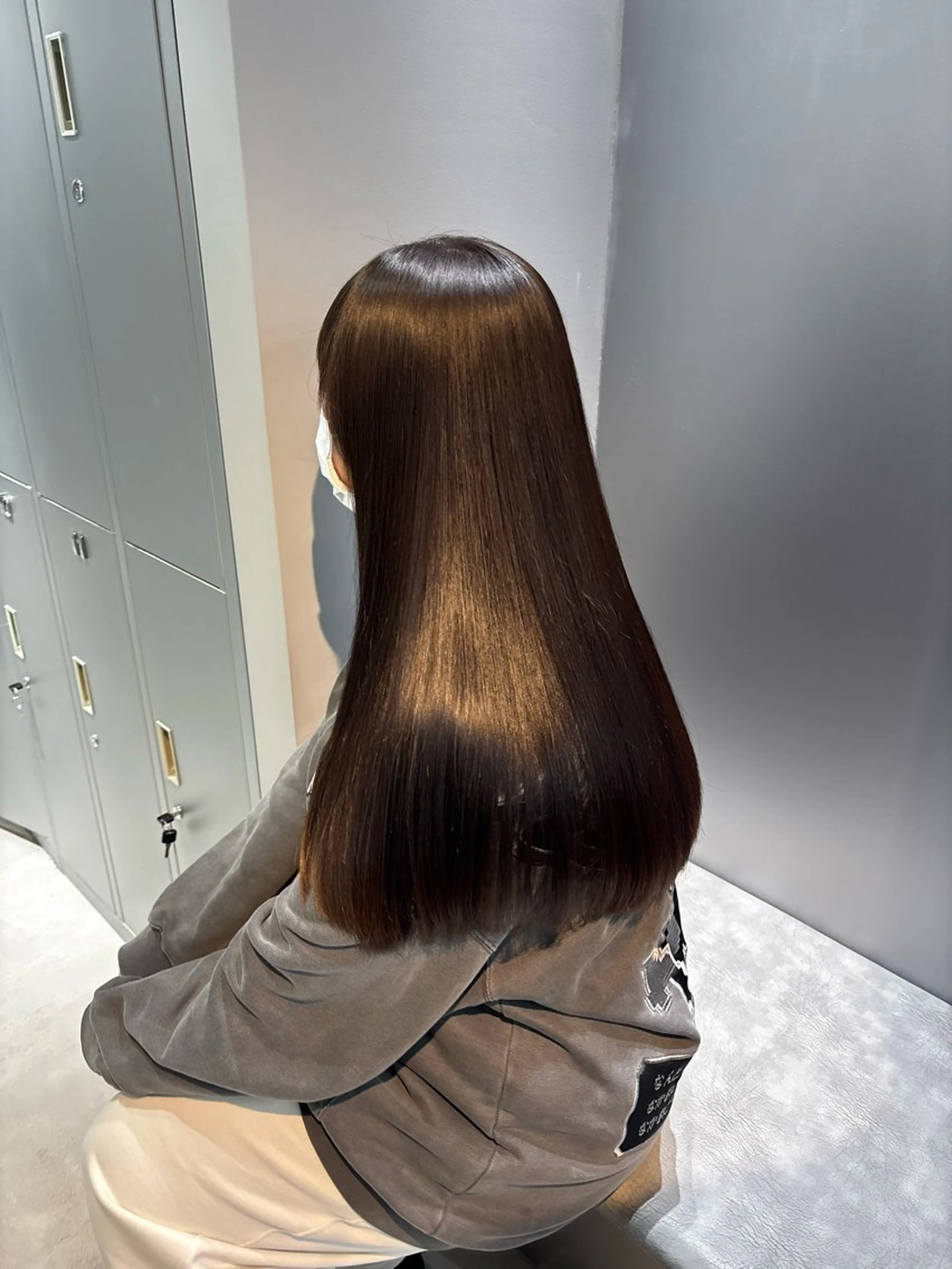 ロング カラー ヘアカラー 縮毛矯正 新宿/髪質改善/ suuのヘアスタイル