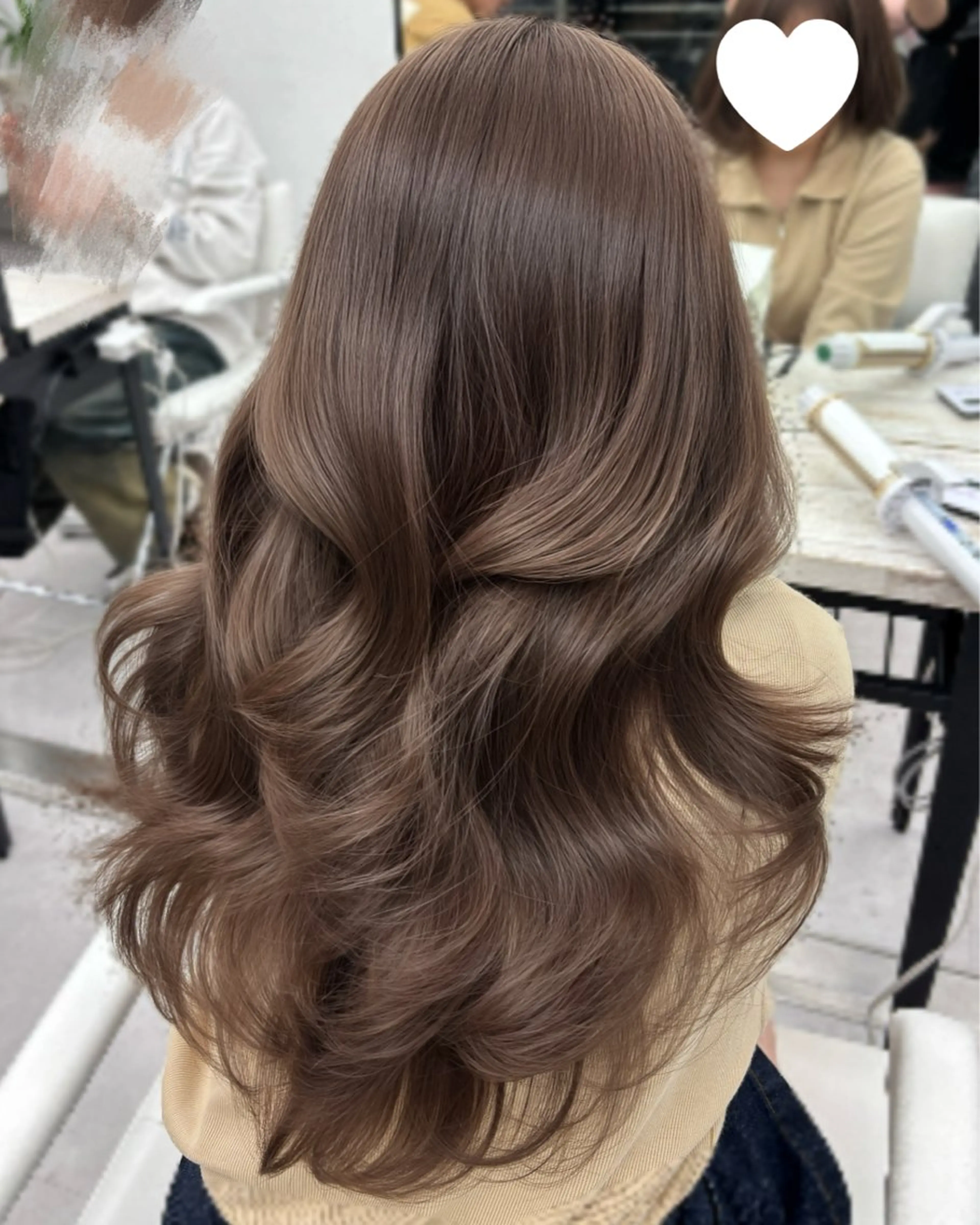 ロング カラー ヘアカラー トリートメント 🫧いちの 🫧のヘアスタイル