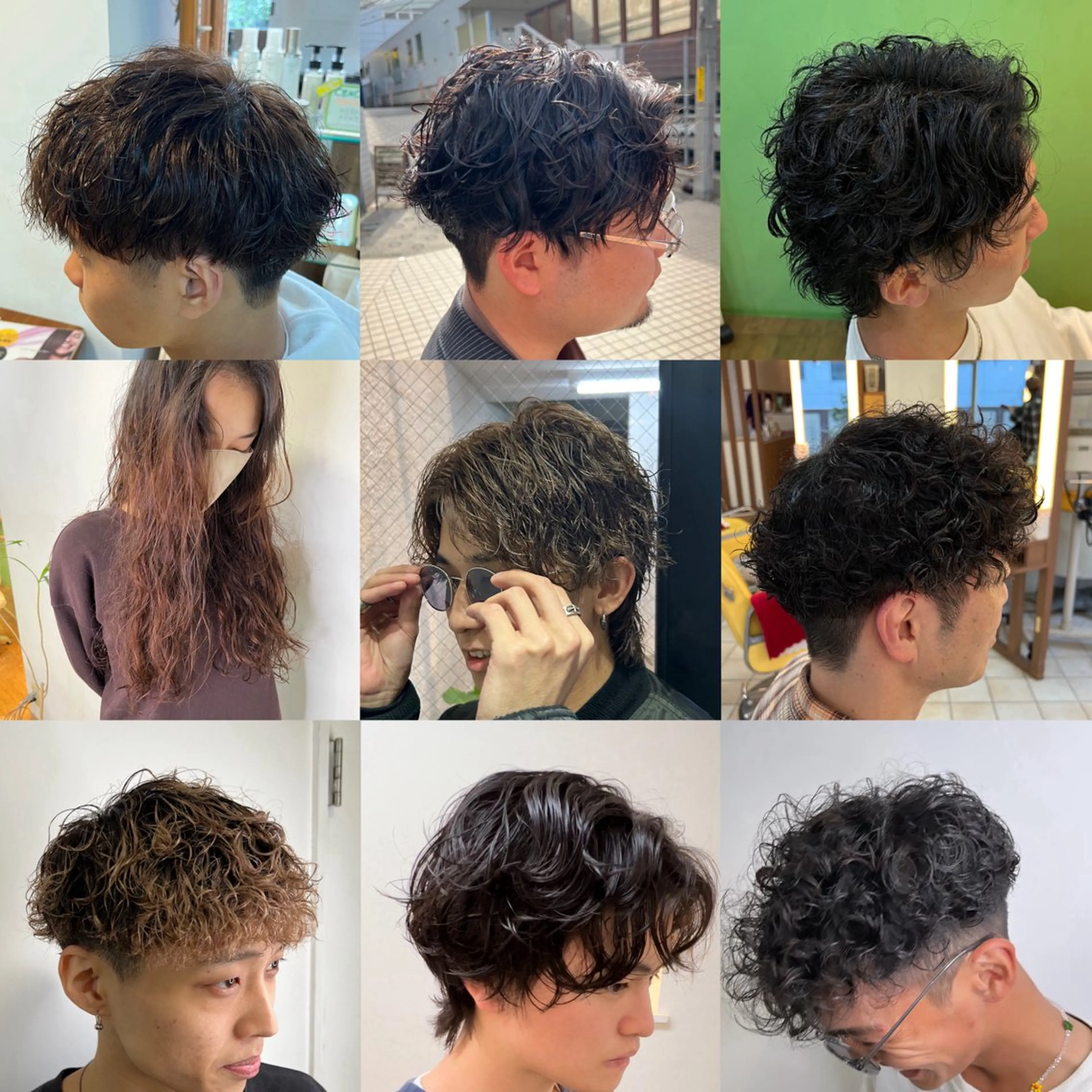 ショート パーマ パーマ 【髪質改善/縮毛矯正 /カラー】ホサカのヘアスタイル