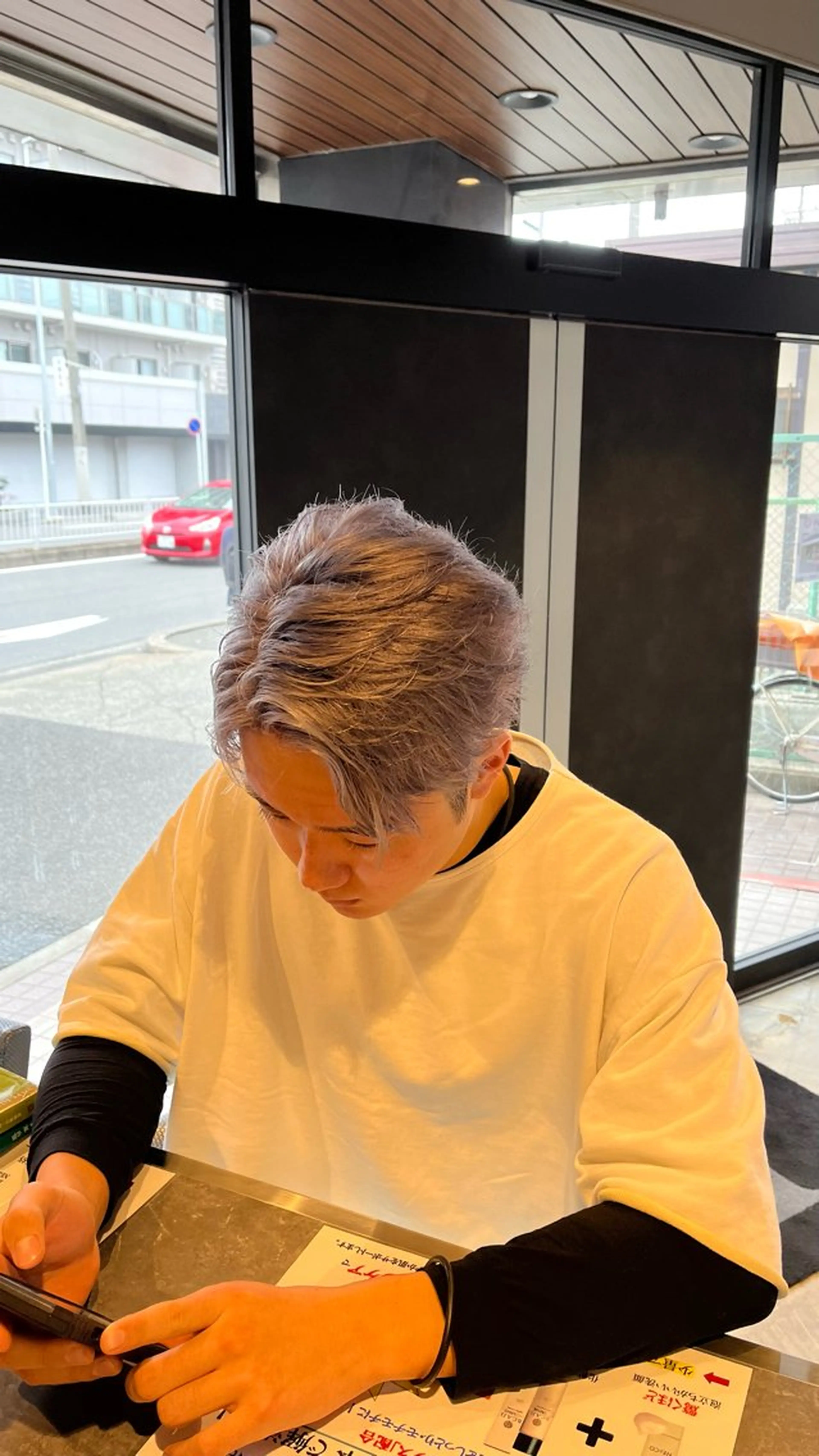 メンズ DAZZLE hair  H所属・牧野 倭のヘアスタイル