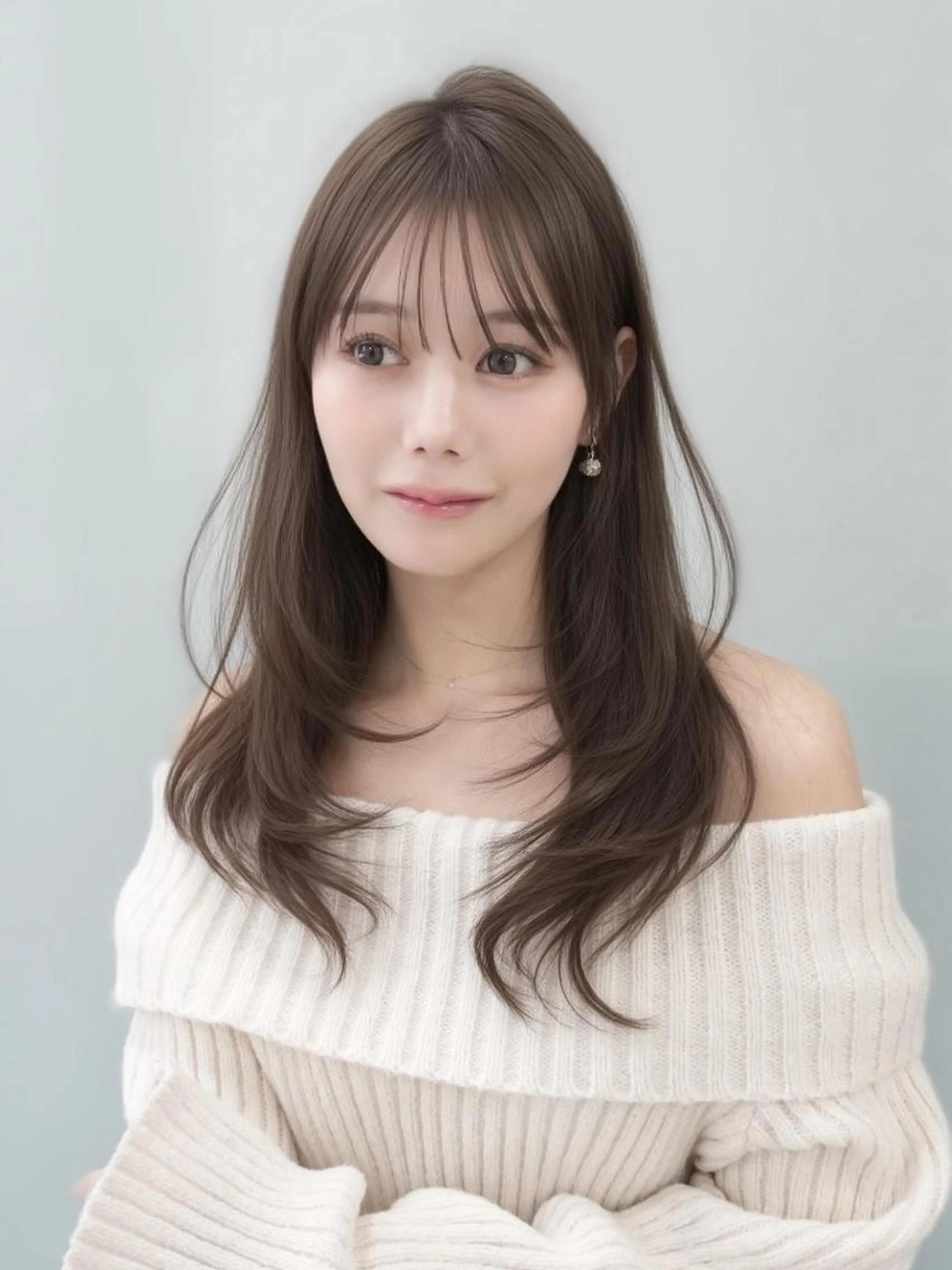 【🪽丁寧なカウンセリングで似合わせ🪽】前髪＆お顔周りカット付き♡ワンカラー＋オリジナルトリートメント　炭酸Spa付きの写真