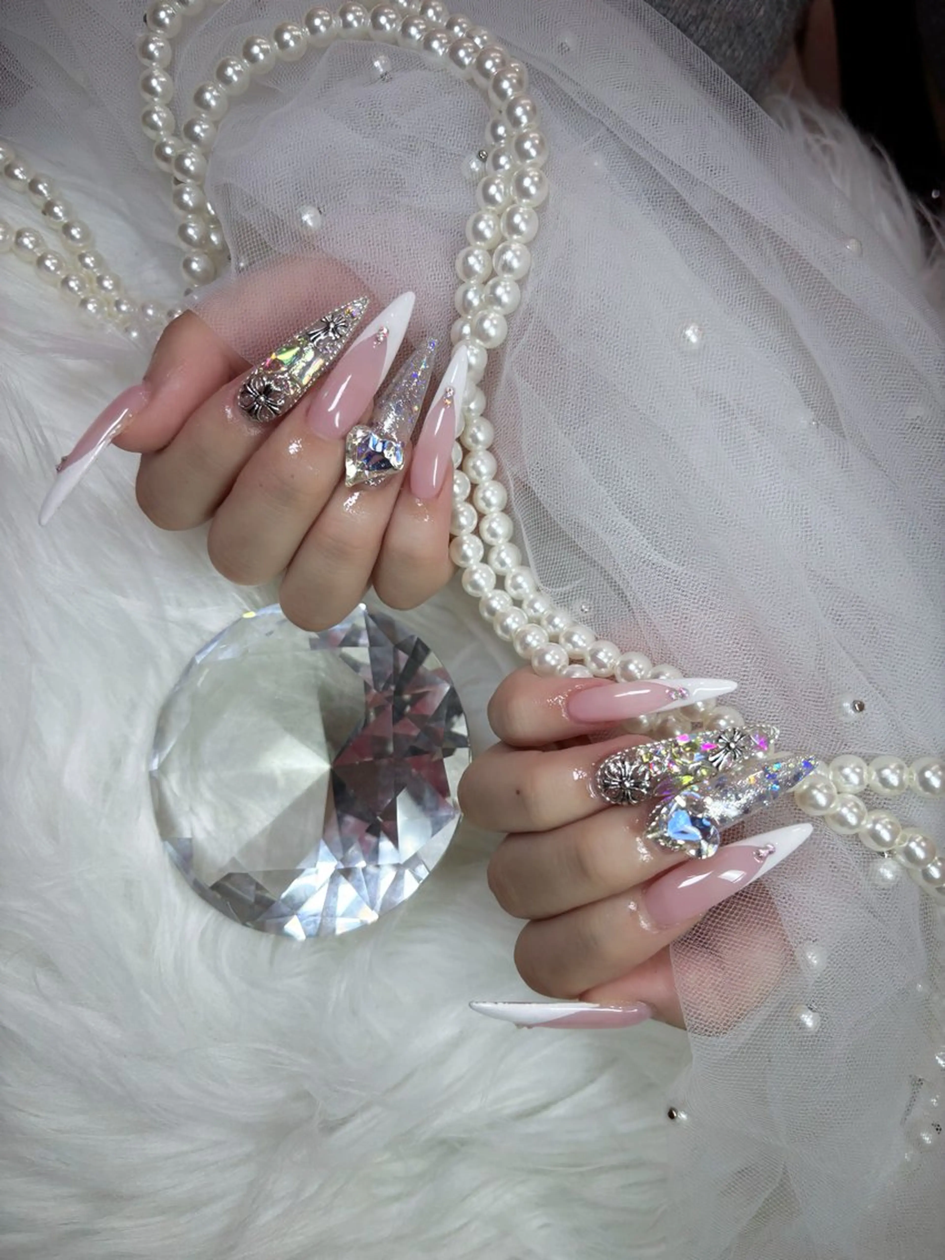 ネイル 韓国ネイル ロングネイル メンズネイル ワンホンネイル ハンドネイル ビューティーサロン ICYのネイルデザイン