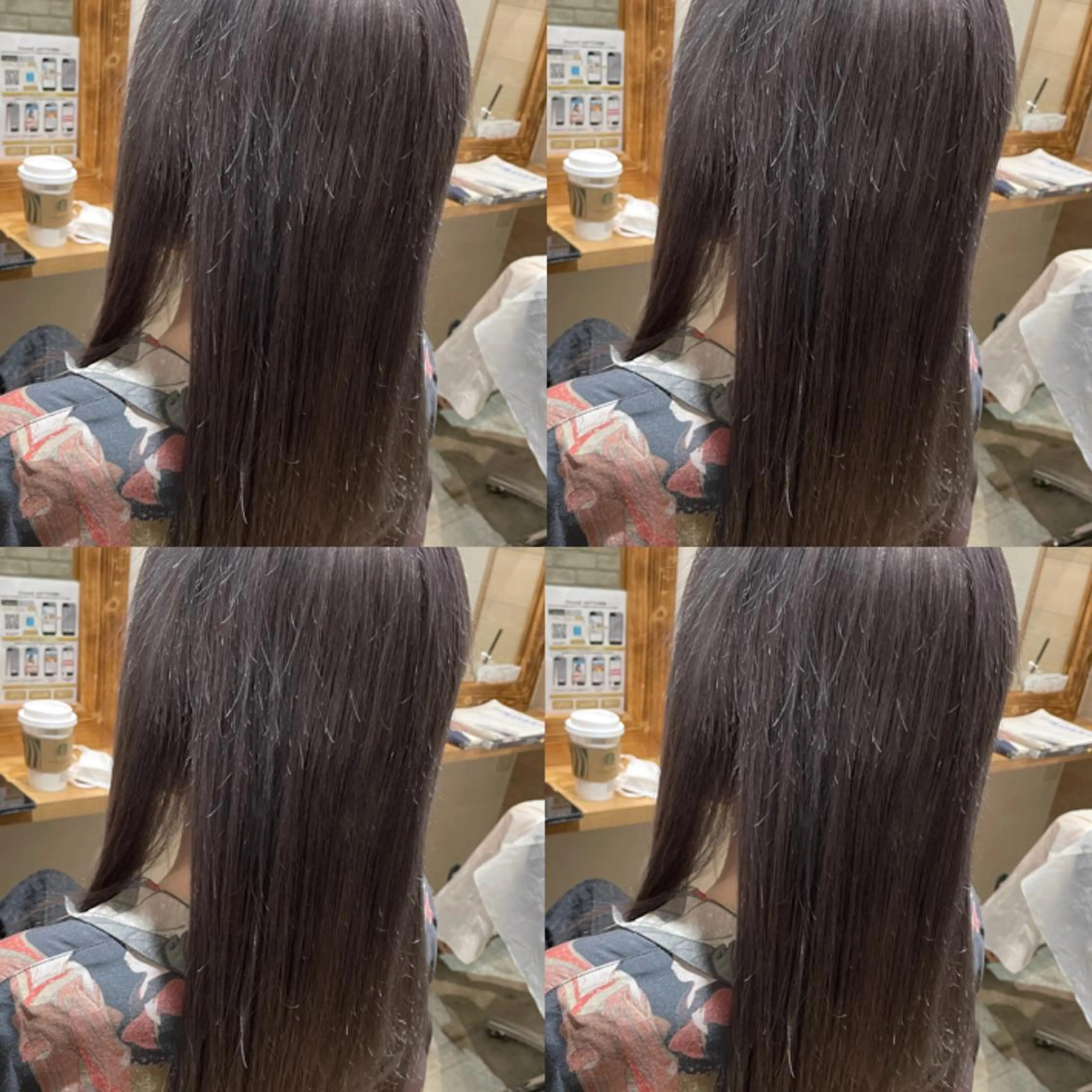 セミロング カラー Minami. 🩵 再現性特化ヘアのヘアスタイル