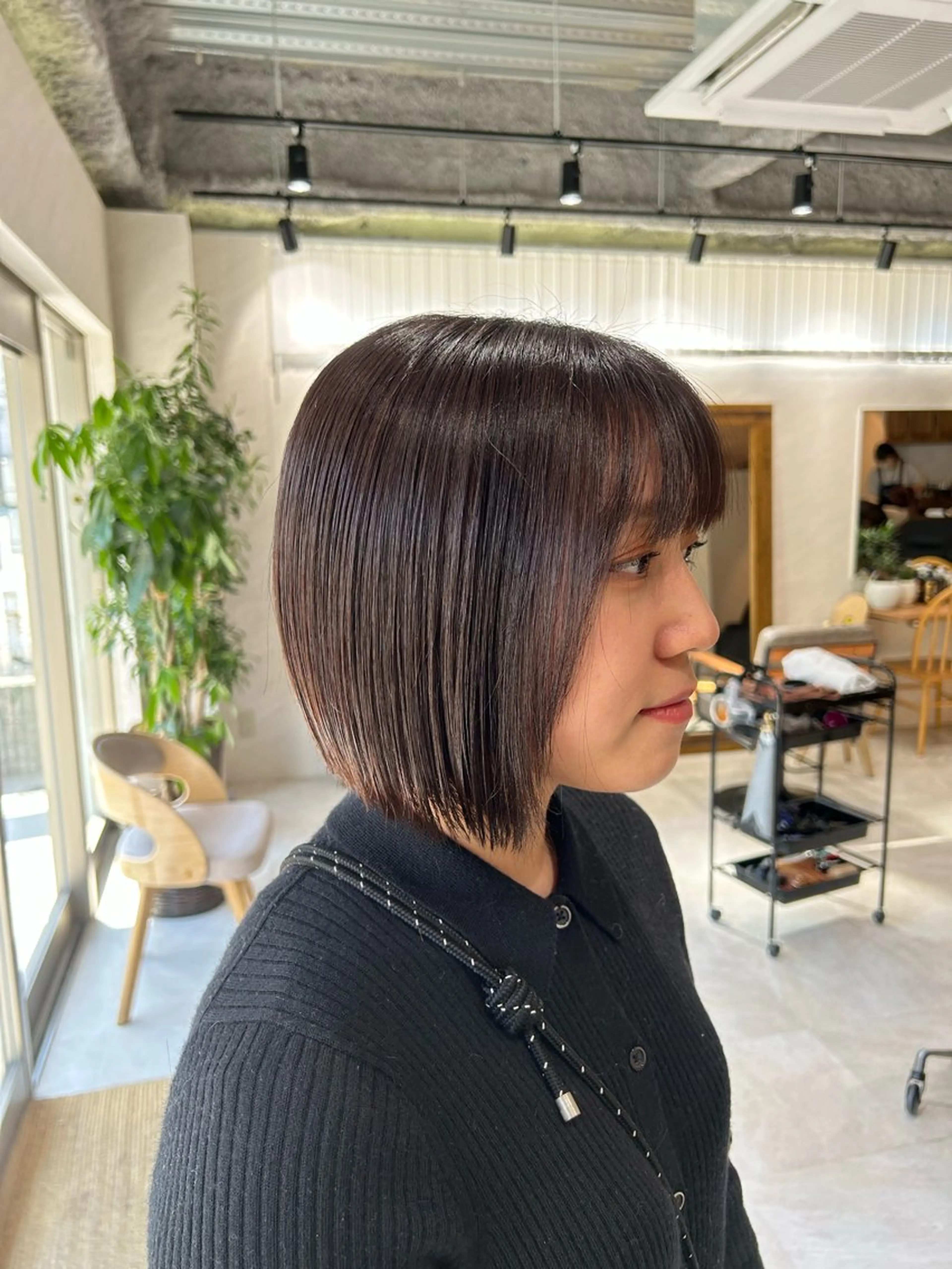 ショート カラー カット ヘアカラー トリートメント ヘアセット 🌷横浜/レイヤー /艶カラー🌷のヘアスタイル