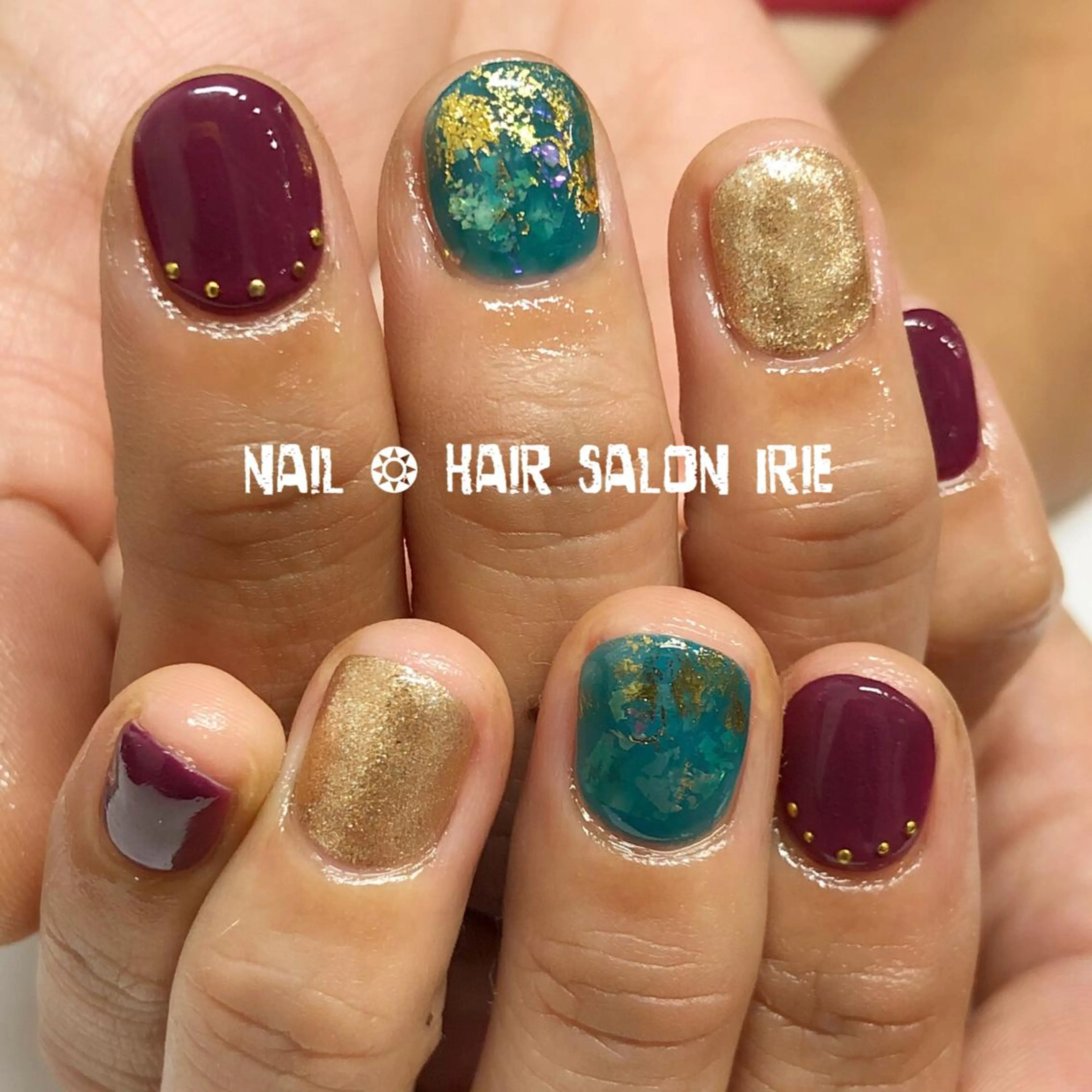 ネイル Hair salon Irie所属・與儀 知佳のネイルデザイン