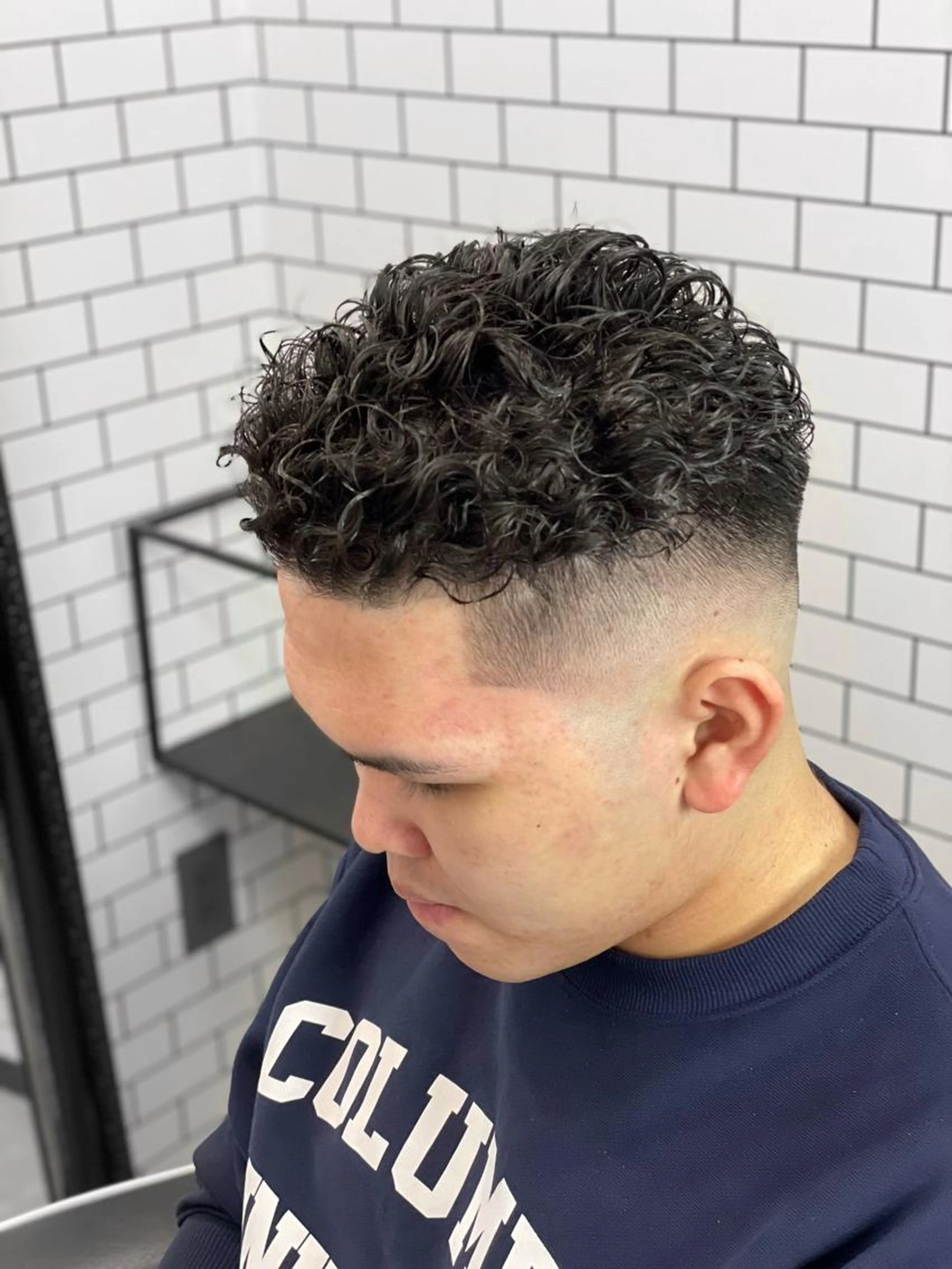 【メンズ限定】カット＋波巻きスパイラルパーマ　¥1,4000の写真