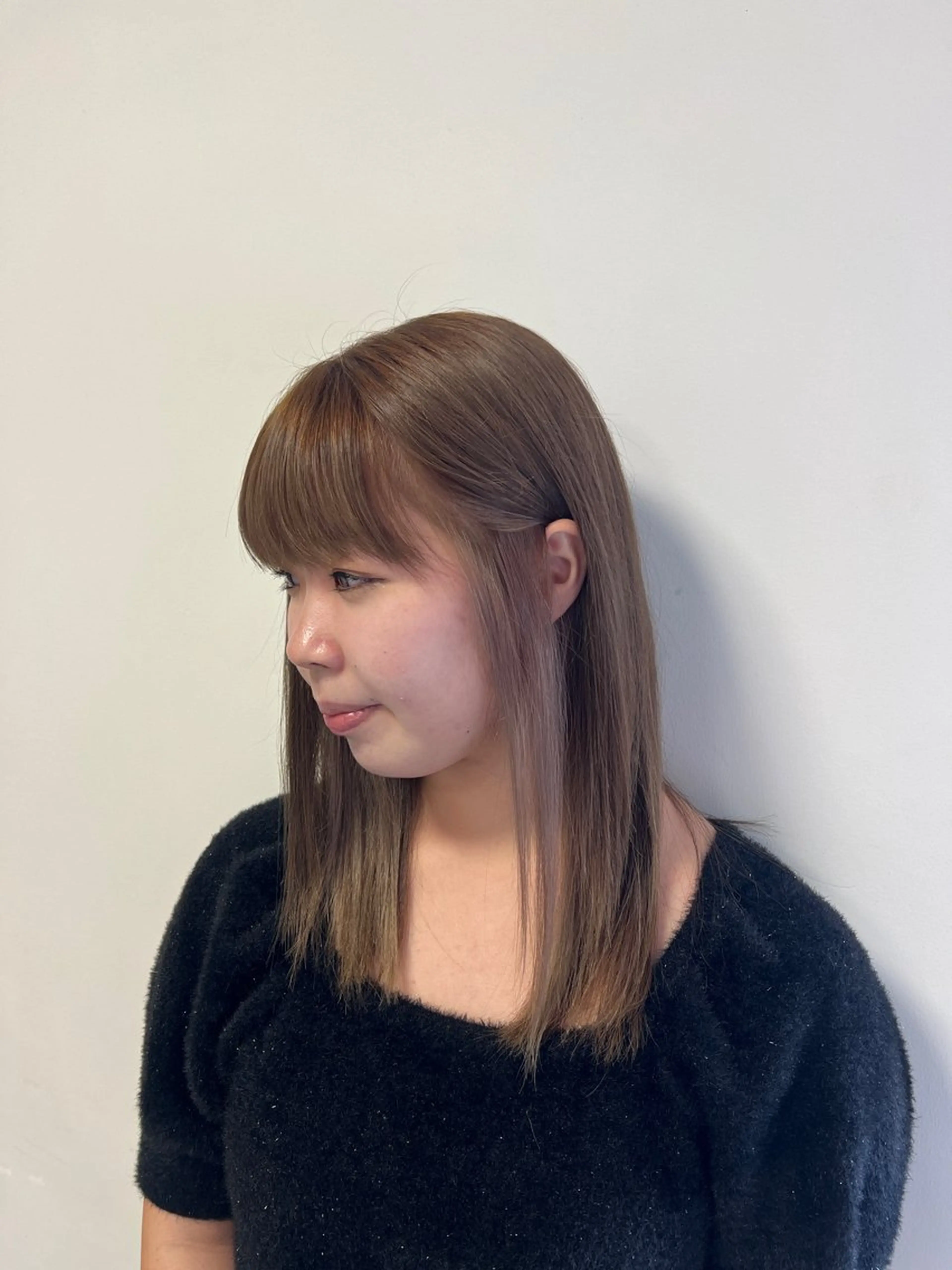 ミディアム 【Natural】 KURUMI🍒のヘアスタイル