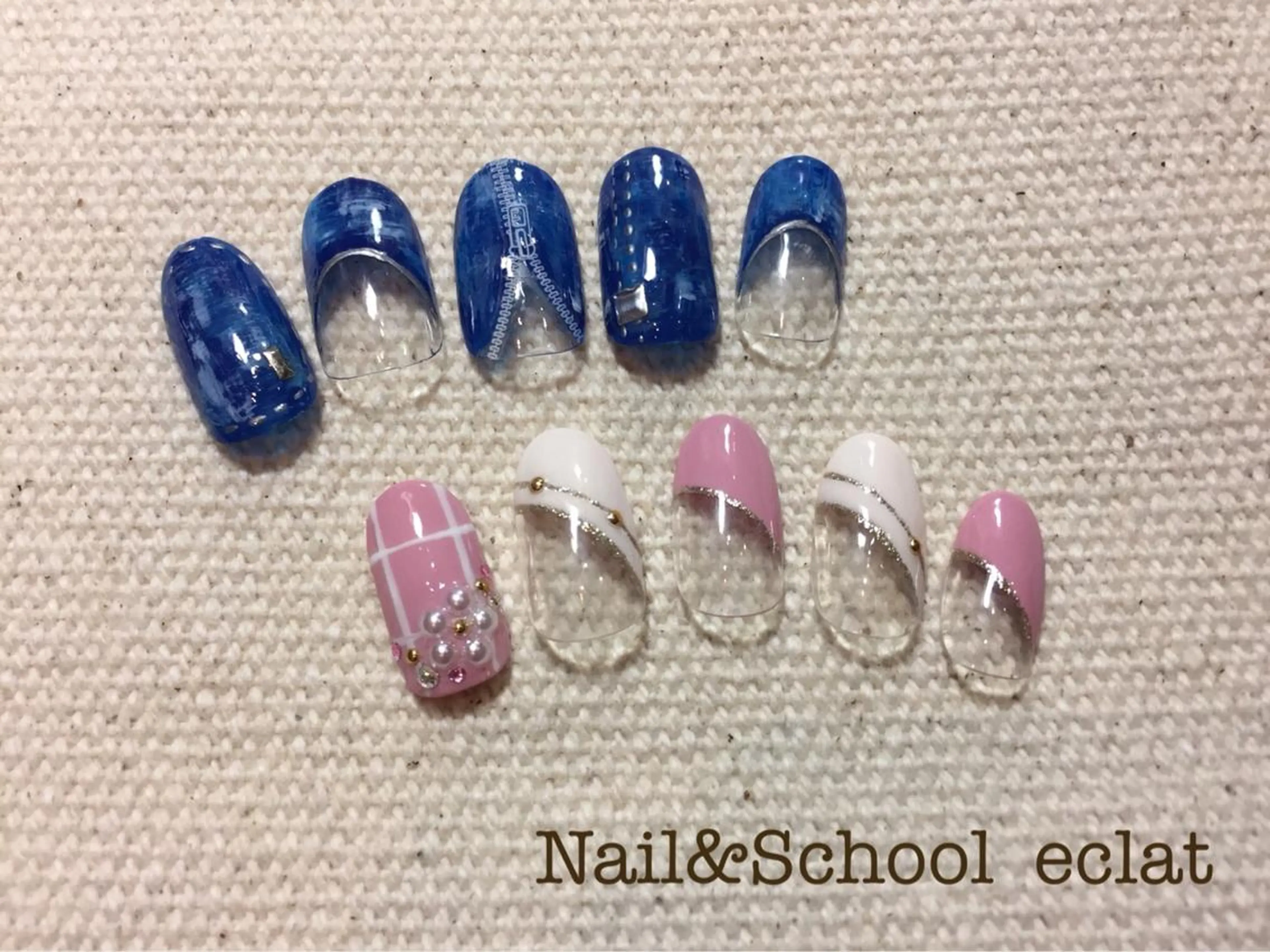 ネイル センター南 eclatのネイルデザイン