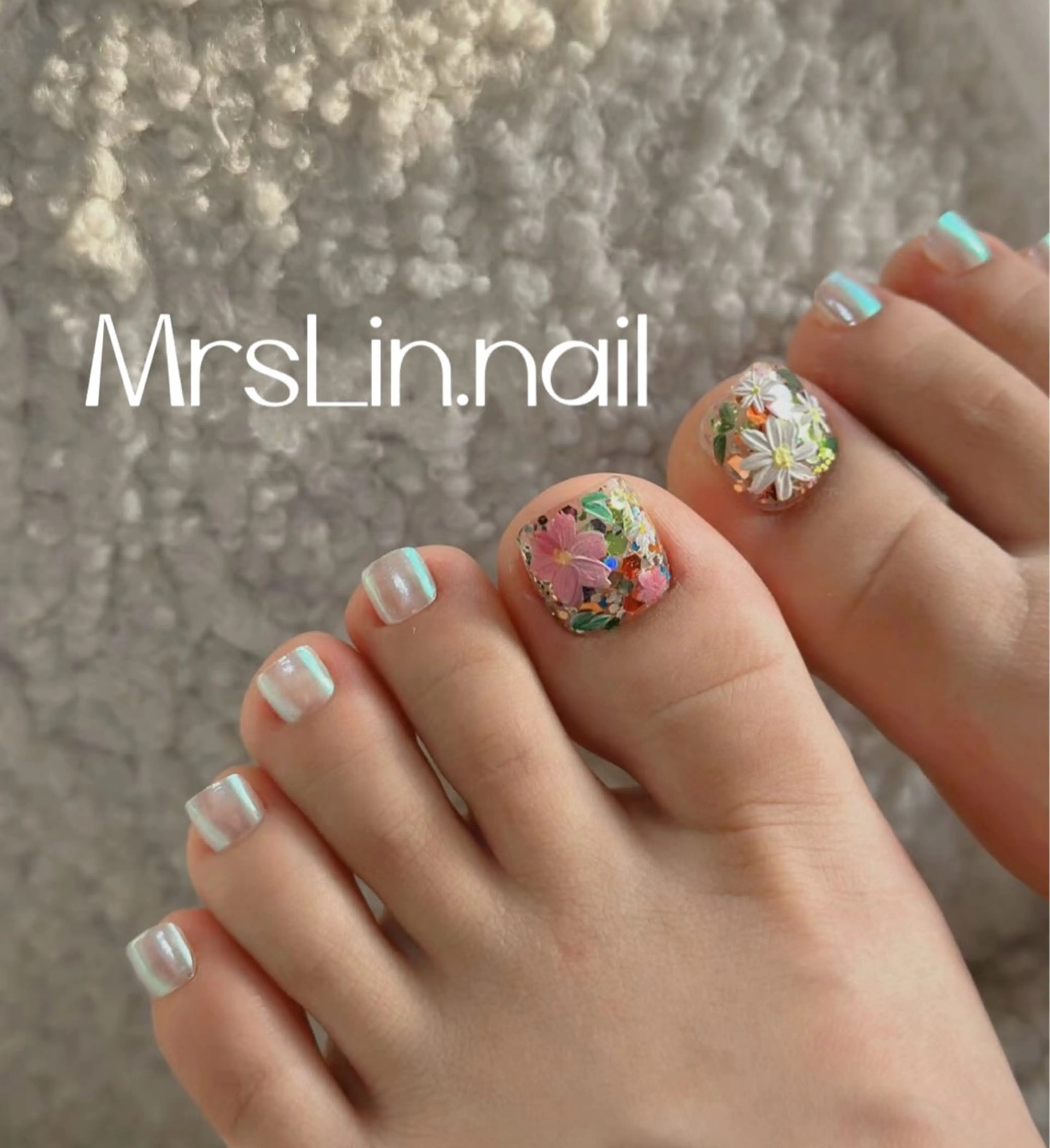 ネイル フットネイル Mrs Lin.nailのネイルデザイン