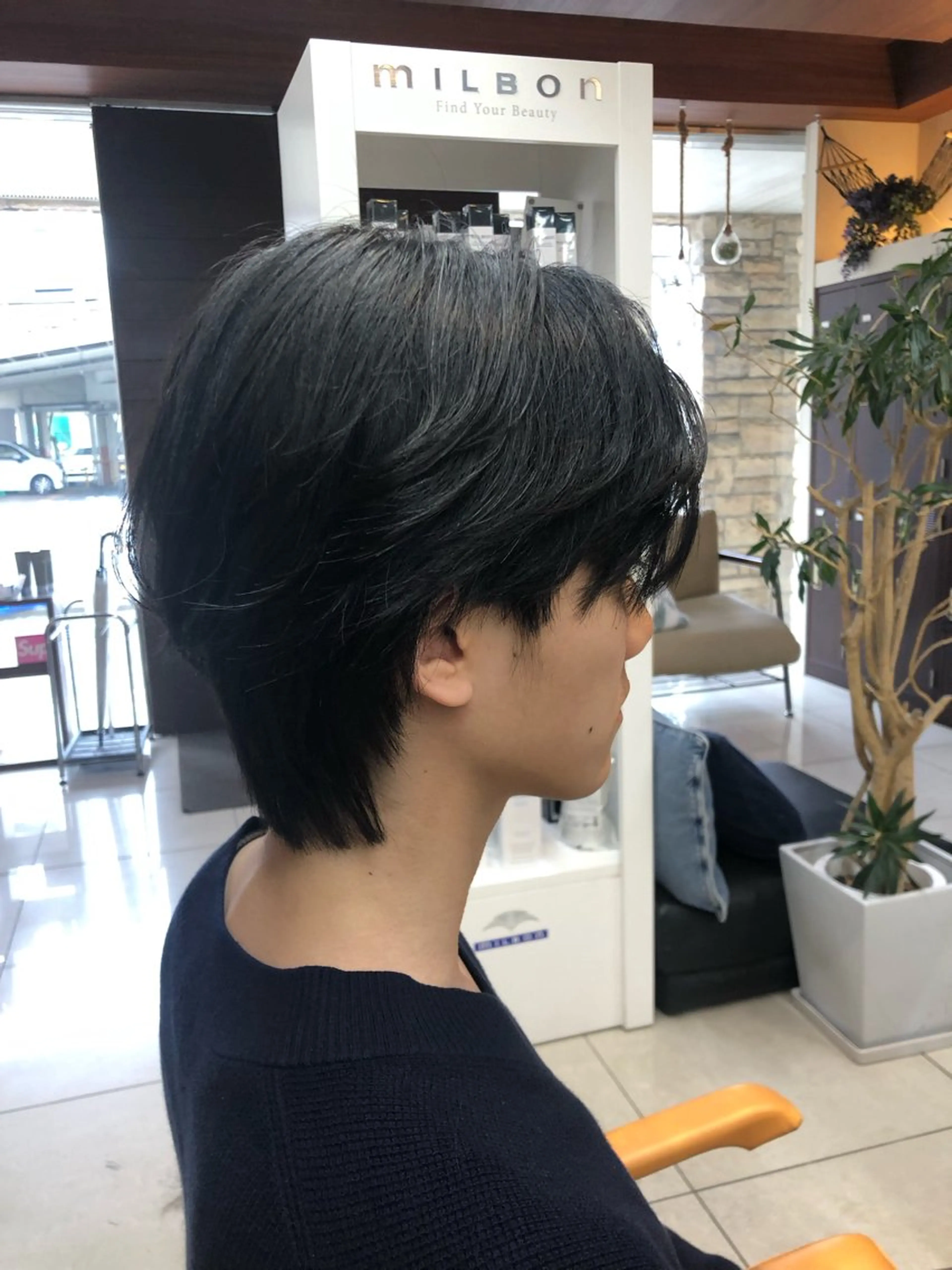 韓国センターパートカットandプチトリートメントの写真