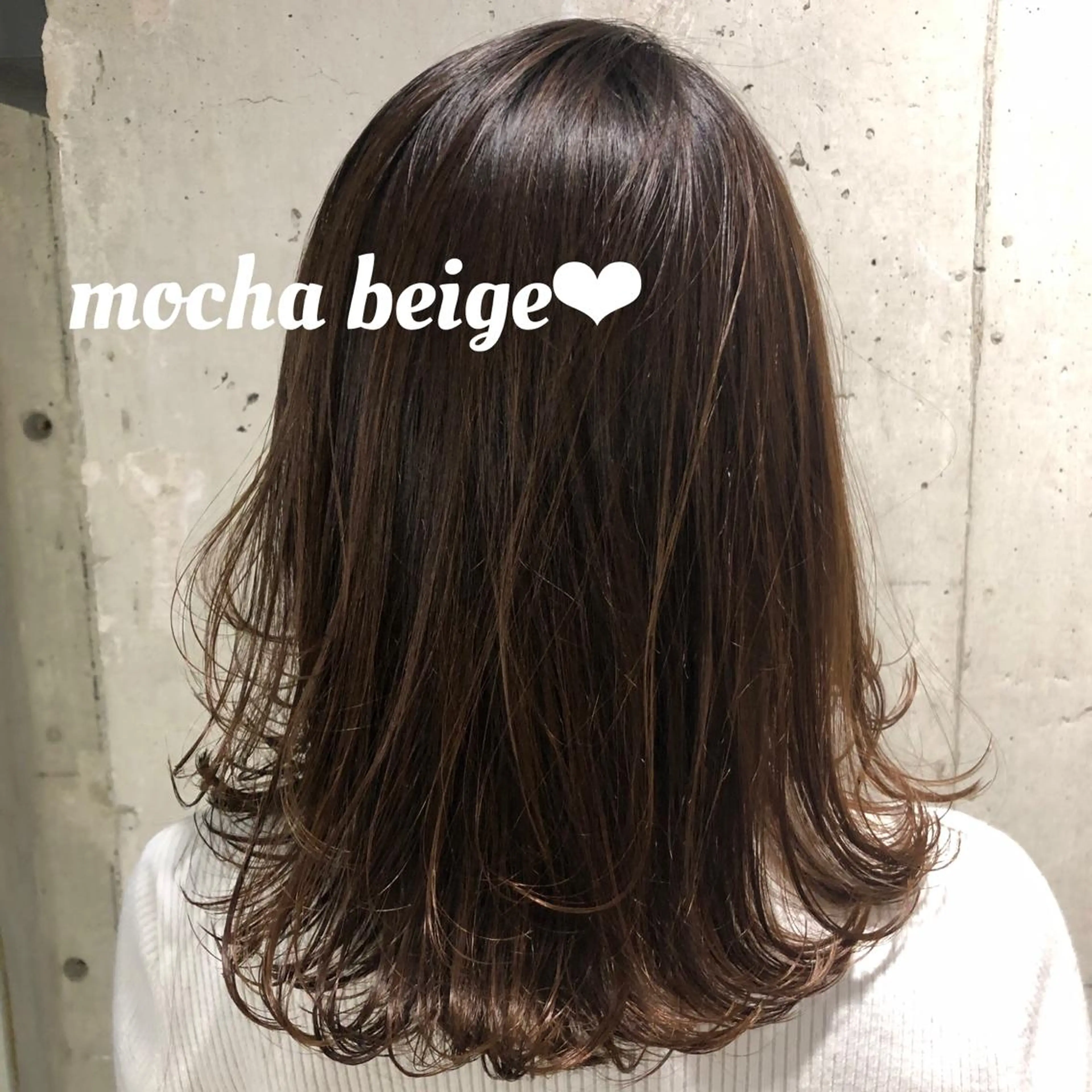 ミディアム カラー Qin shaire salon 原宿店所属・レイヤーカット 韓国ヘアayameのヘアスタイル