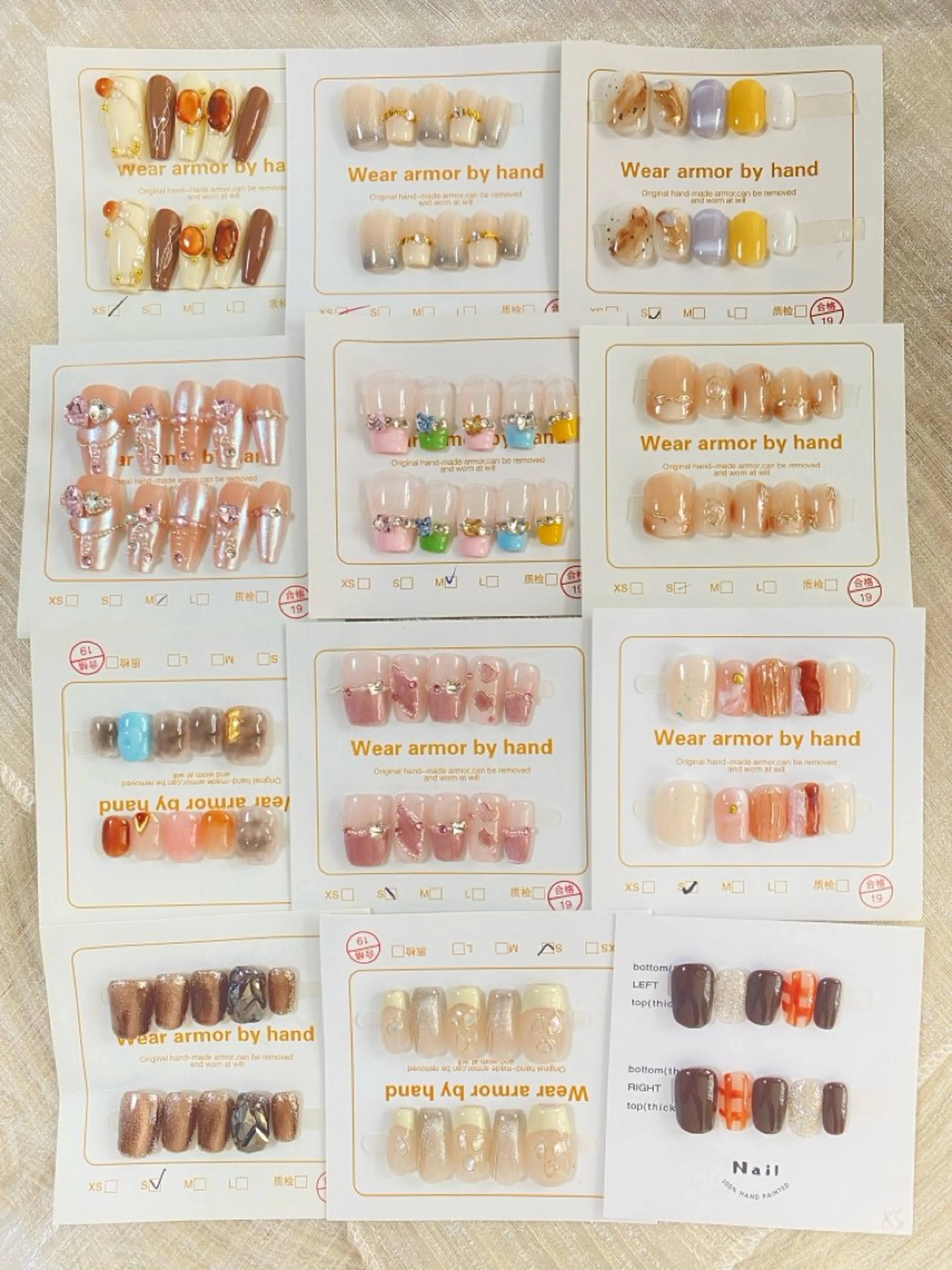 【つけ爪】使い切り次第終了！ワンホンネイルの写真