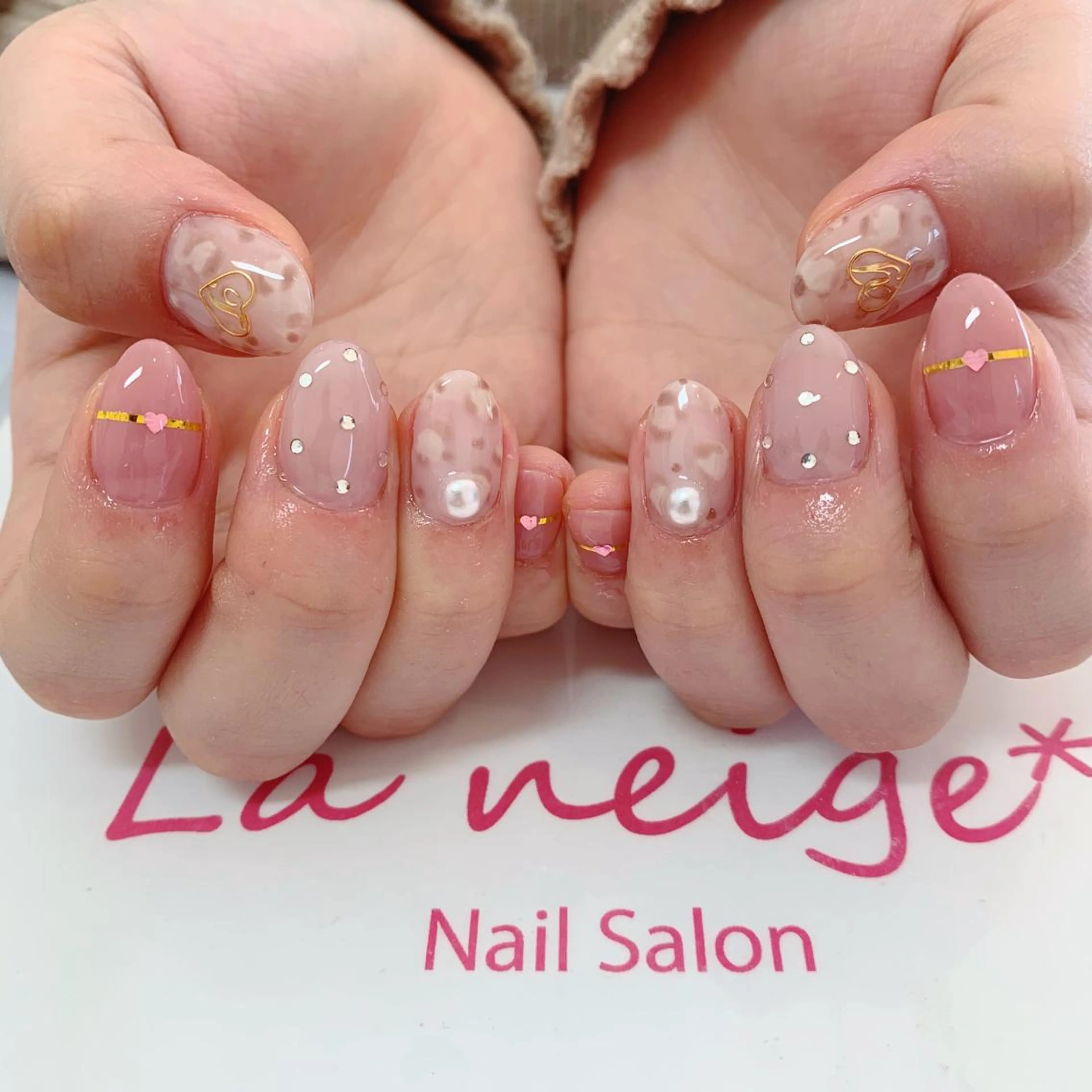 ネイル La neige* yuki 🥯🍑のネイルデザイン