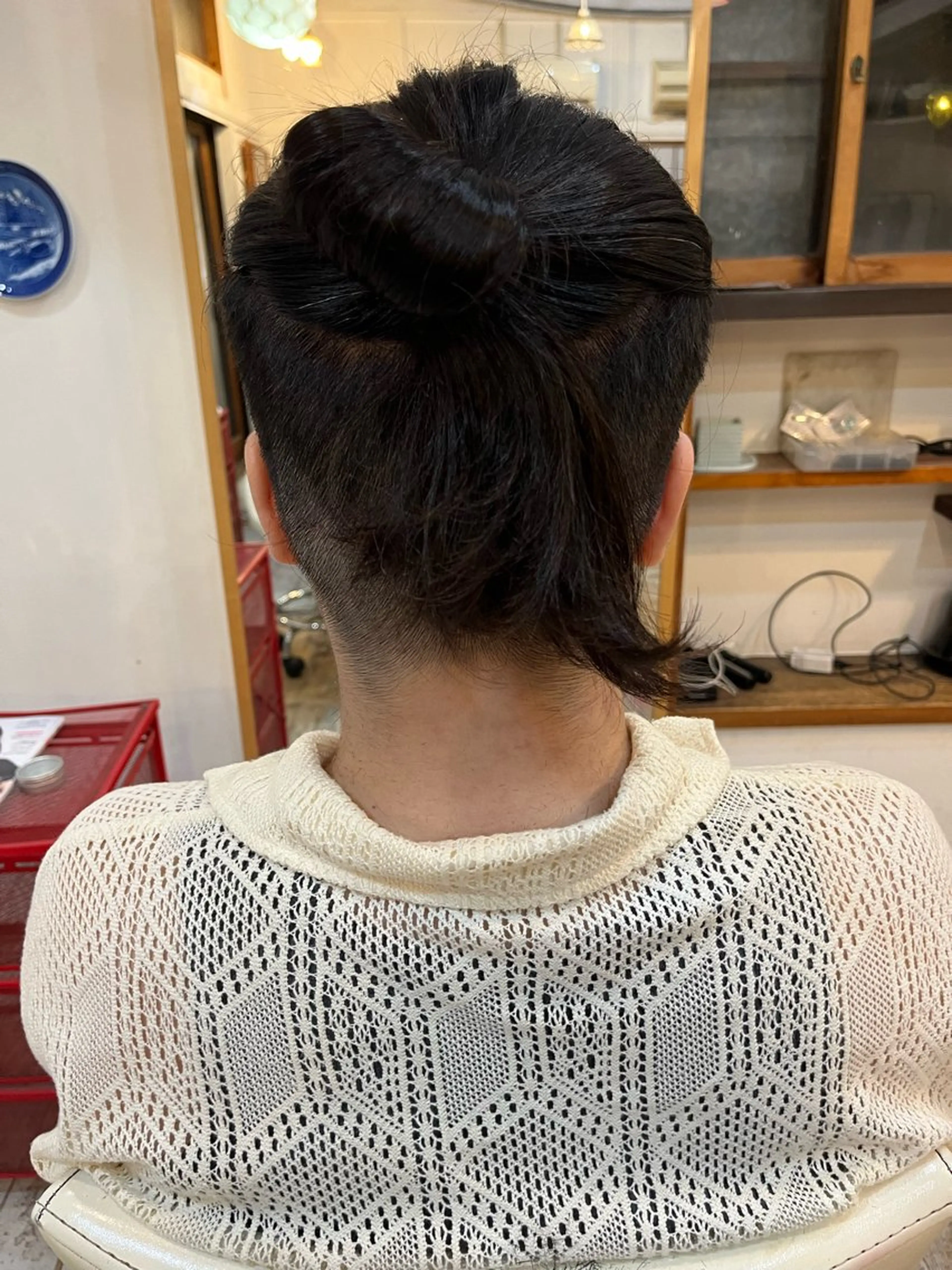 メンズ マンバンヘア 刈り上げ Hair Salon CELL 代官山所属・岡部 京香のヘアスタイル