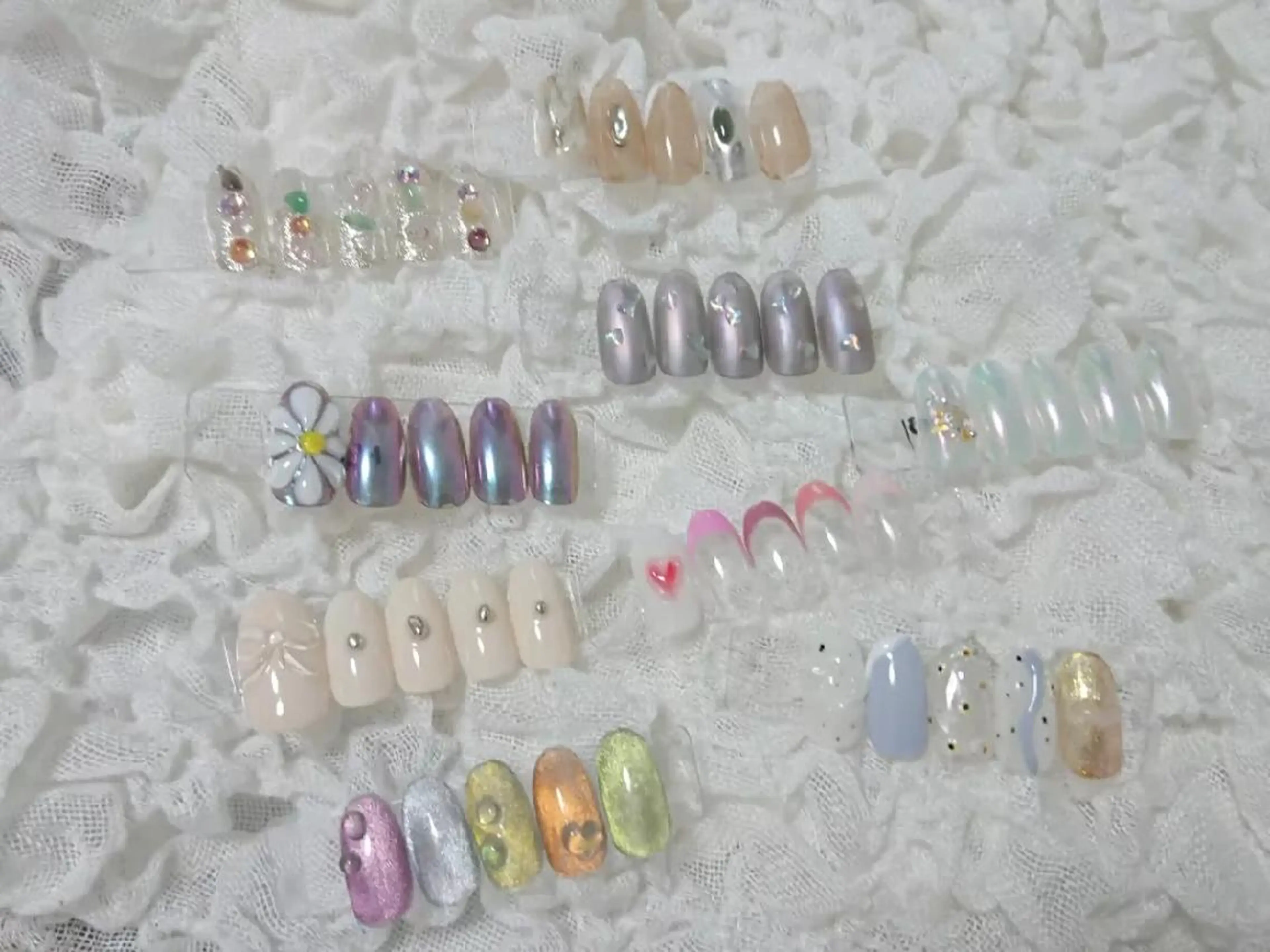 ネイル アートネイル グラデーション ワンカラーネイル ハンドネイル shellnail さなえのネイルデザイン