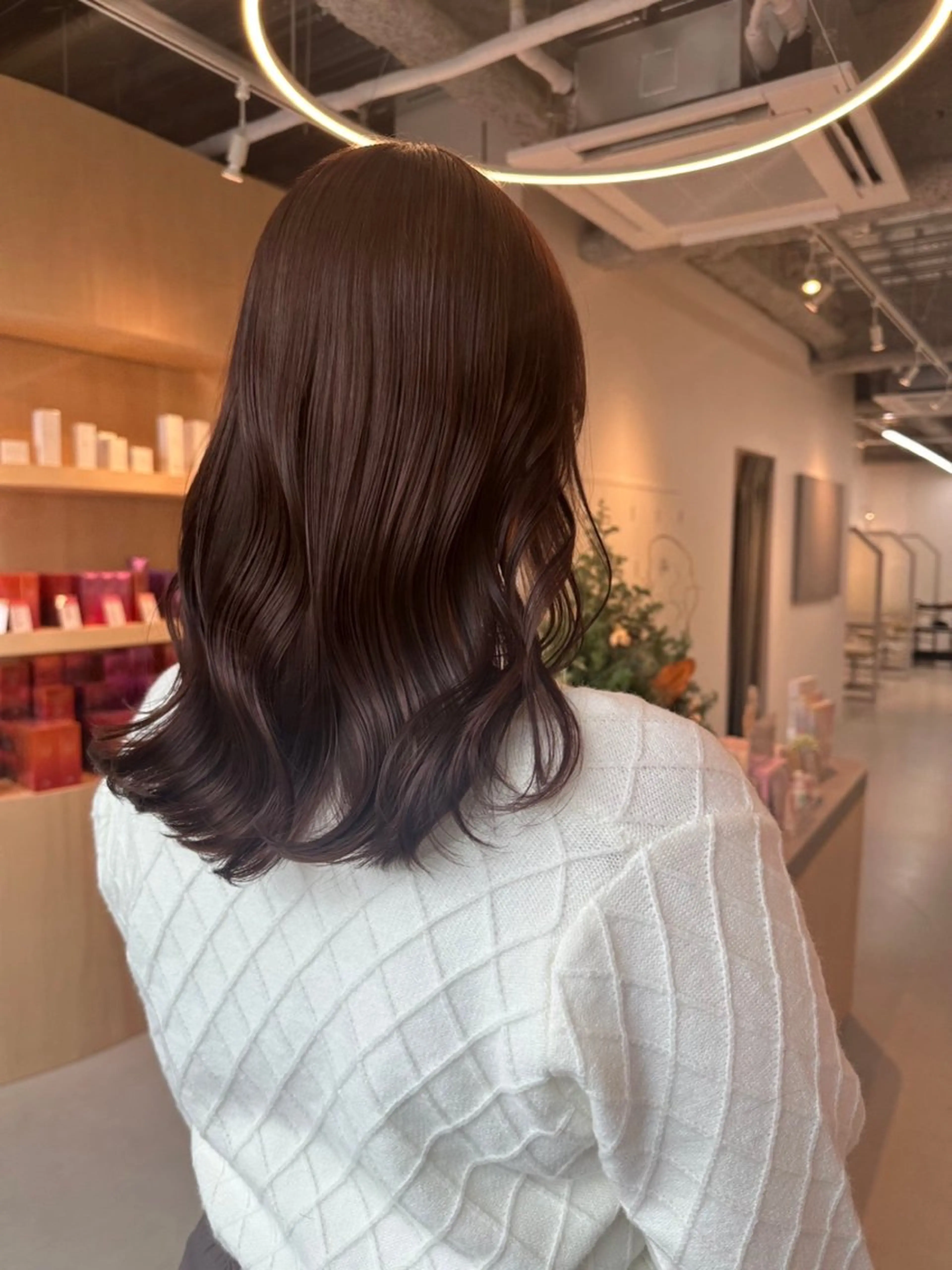セミロング 藤原 悠暉のヘアスタイル