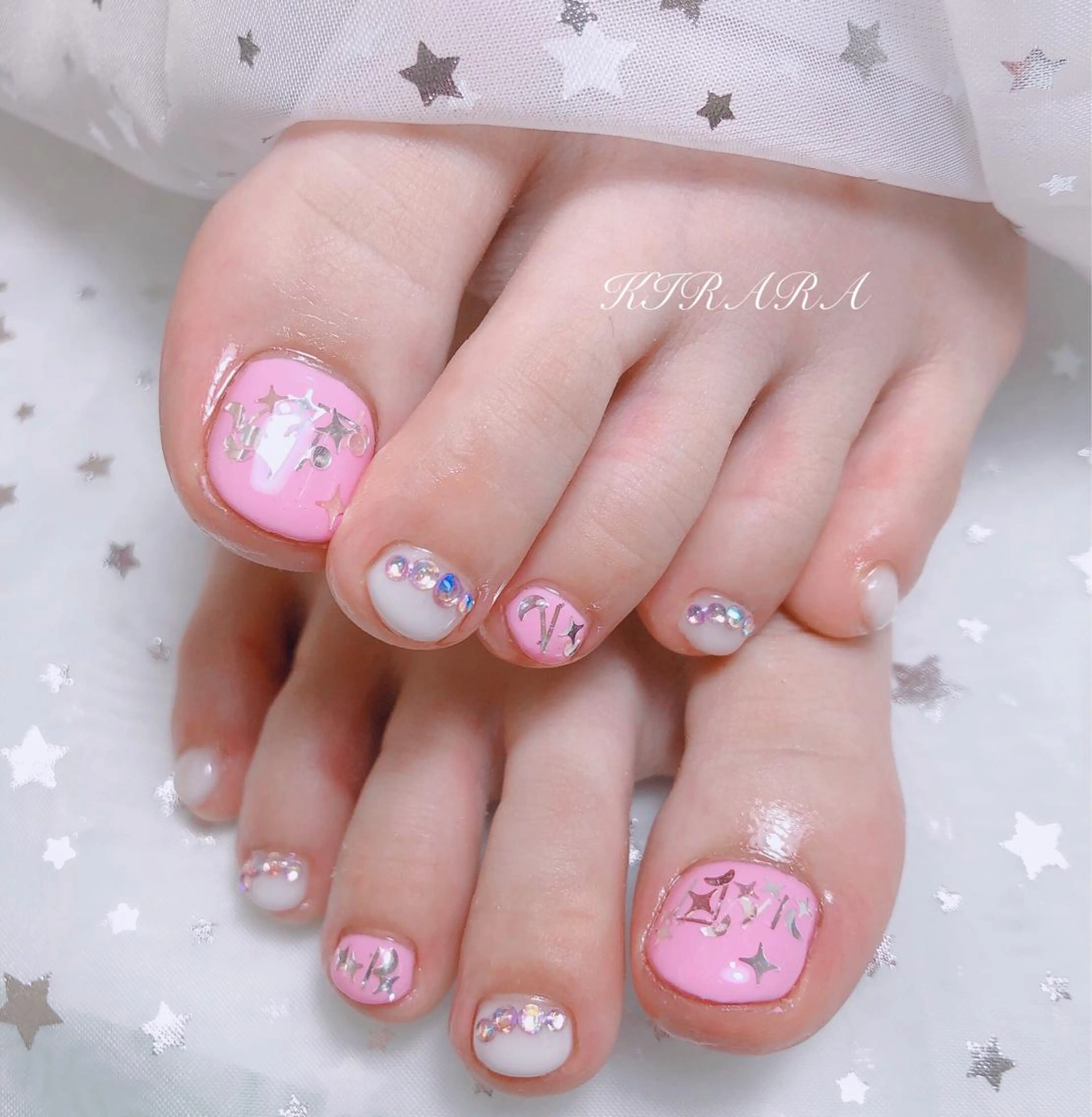 ネイル フットネイル KIRARA ネイルサロンのネイルデザイン