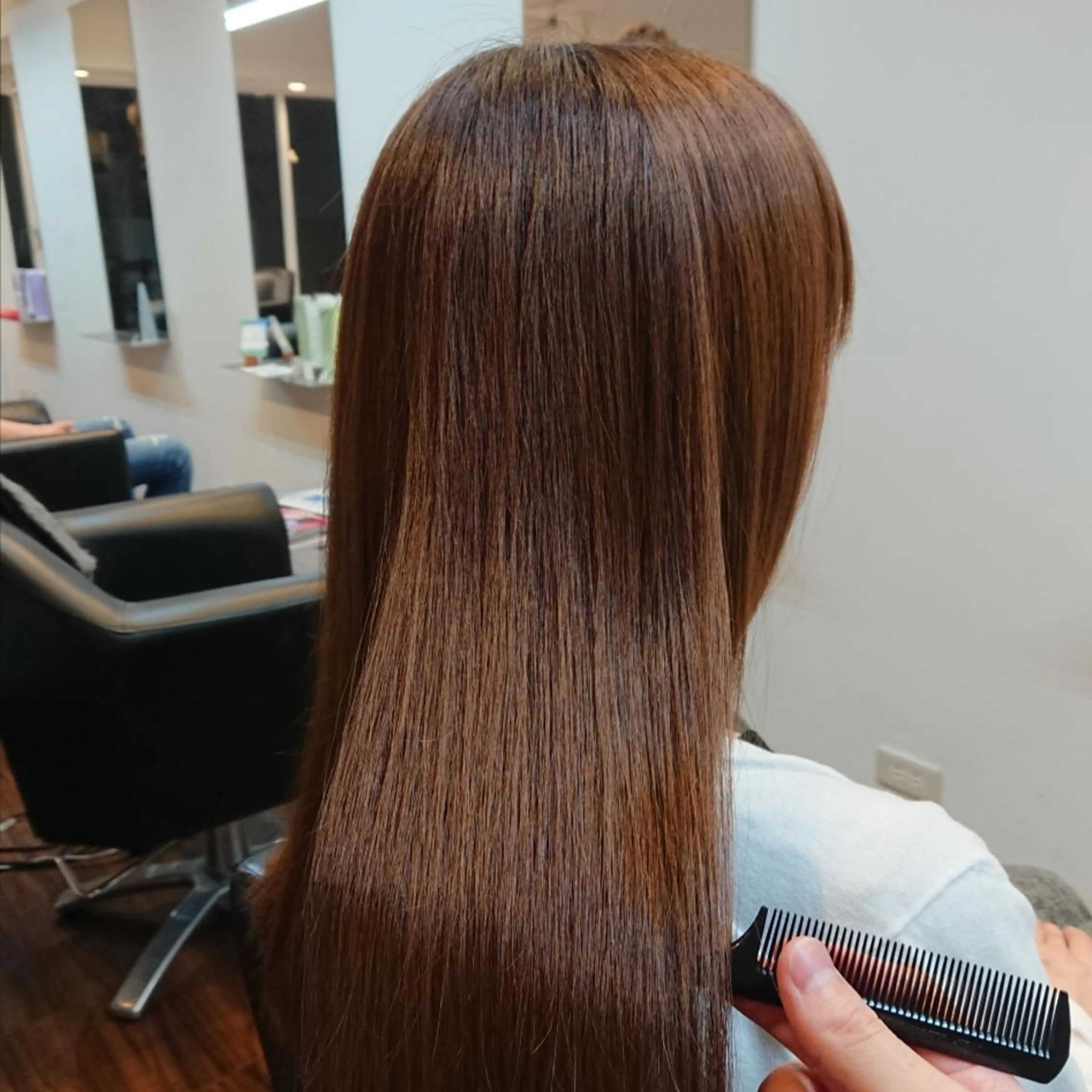 ロング 髪質改善 カット ヘアカラー トリートメント 原田 祥彰のヘアスタイル