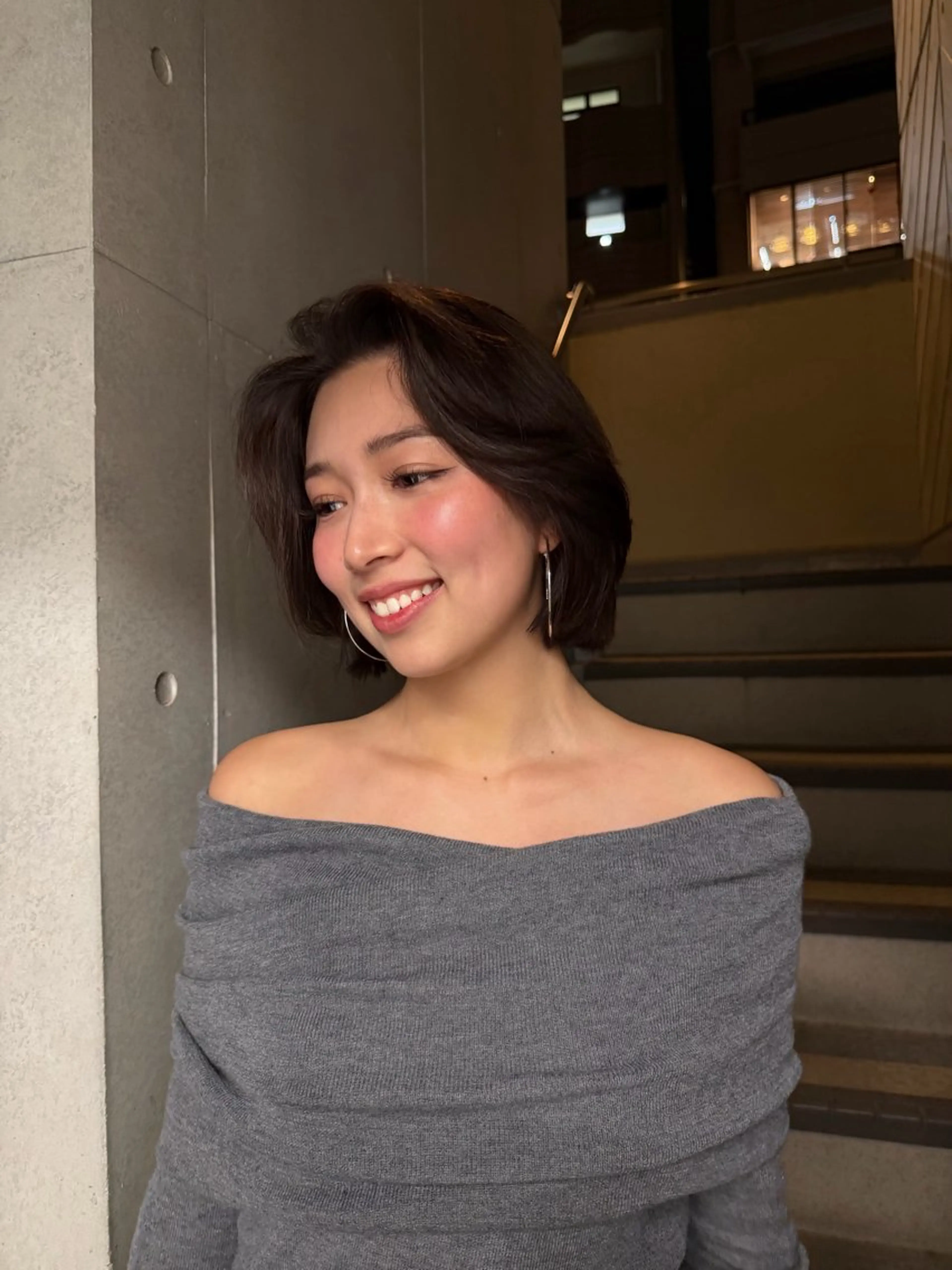 ロング ヘアカラー トリートメント 新宿/ハイトーン 韓国風/Narukaのヘアスタイル