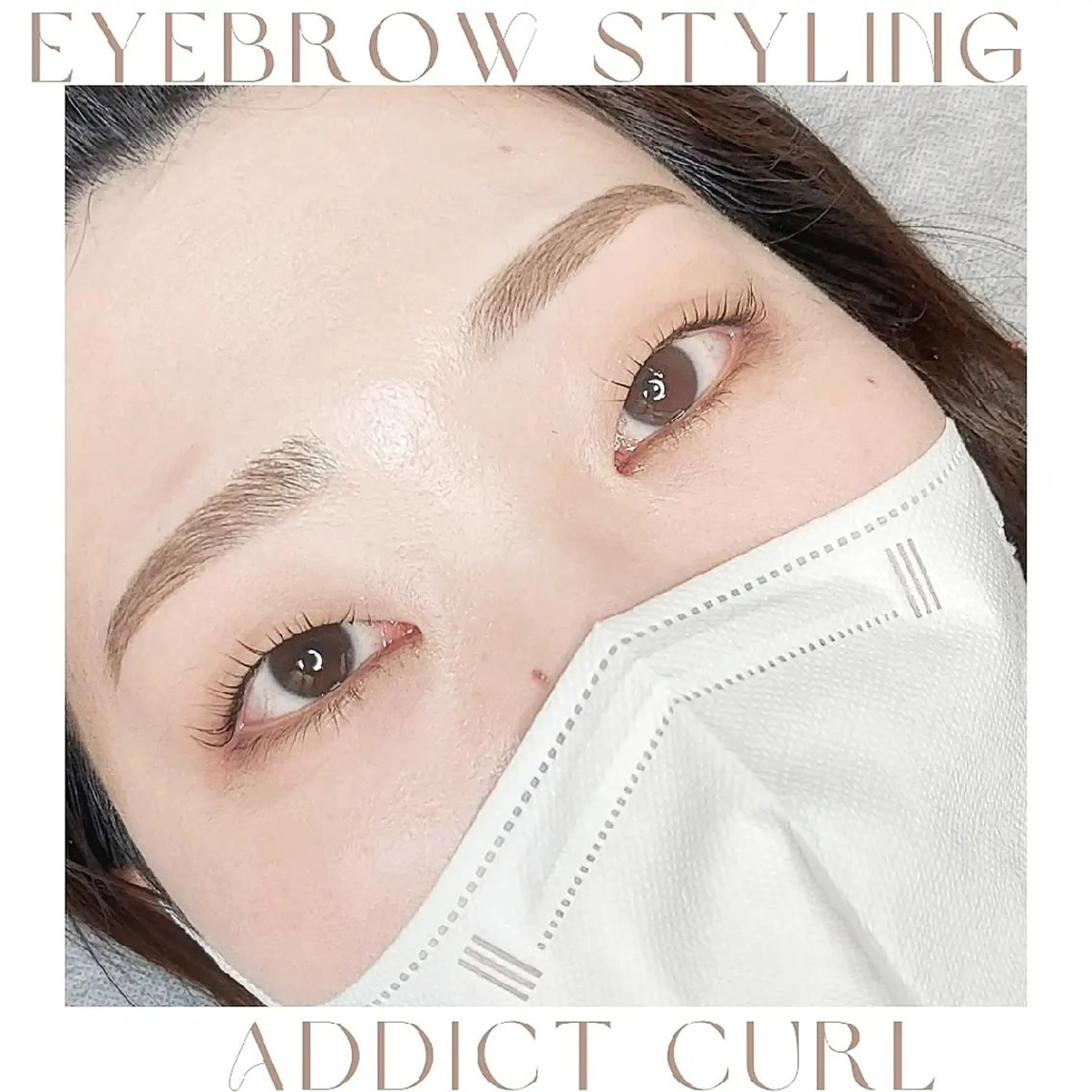 マツエク・マツパ アイブロウ マツパ U_la所属・U_la [ウーラ] 片岡の眉毛・アイブロウイメージ