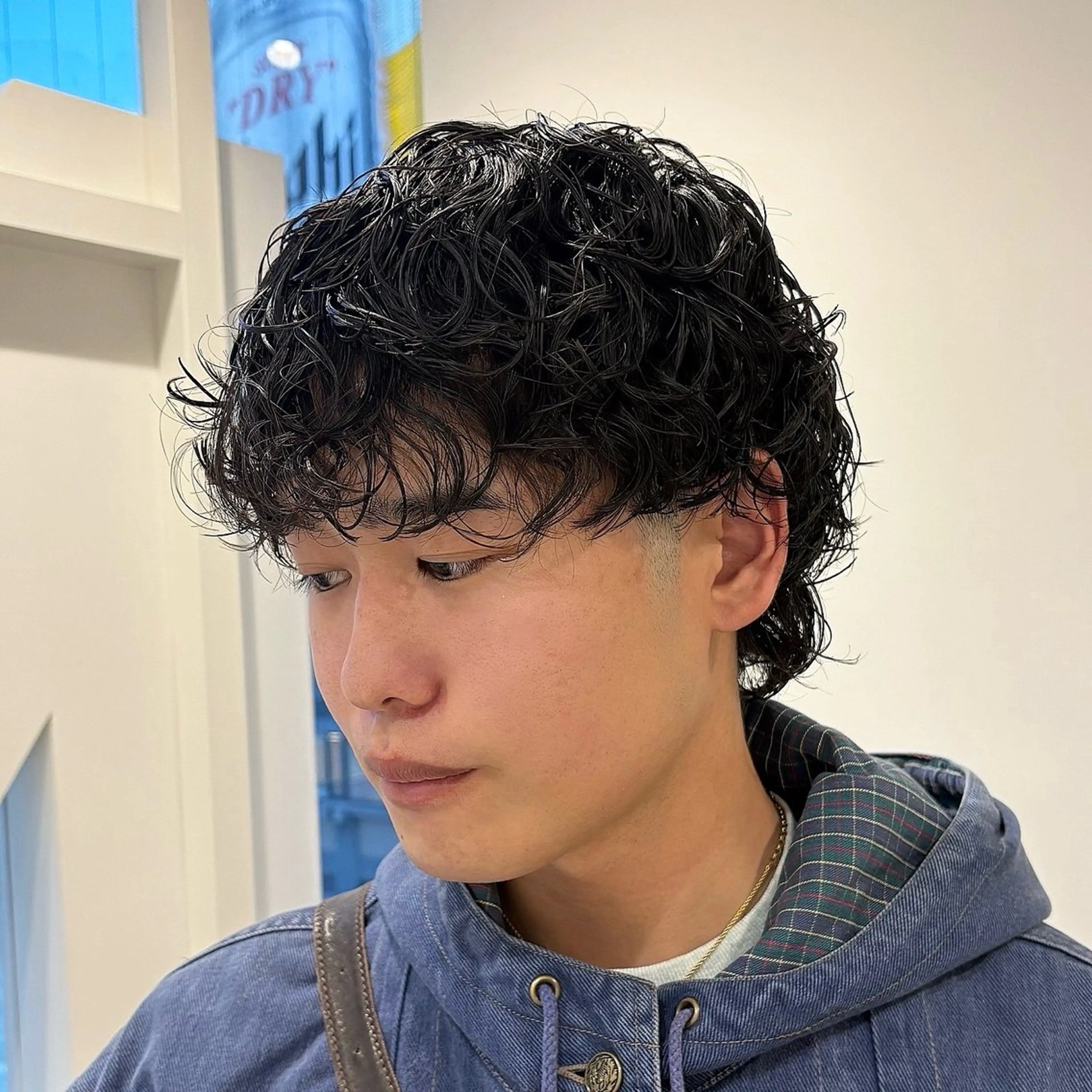 パーマ メンズ メンズパーマ カット パーマ NYNY 🌺Ruiのヘアスタイル