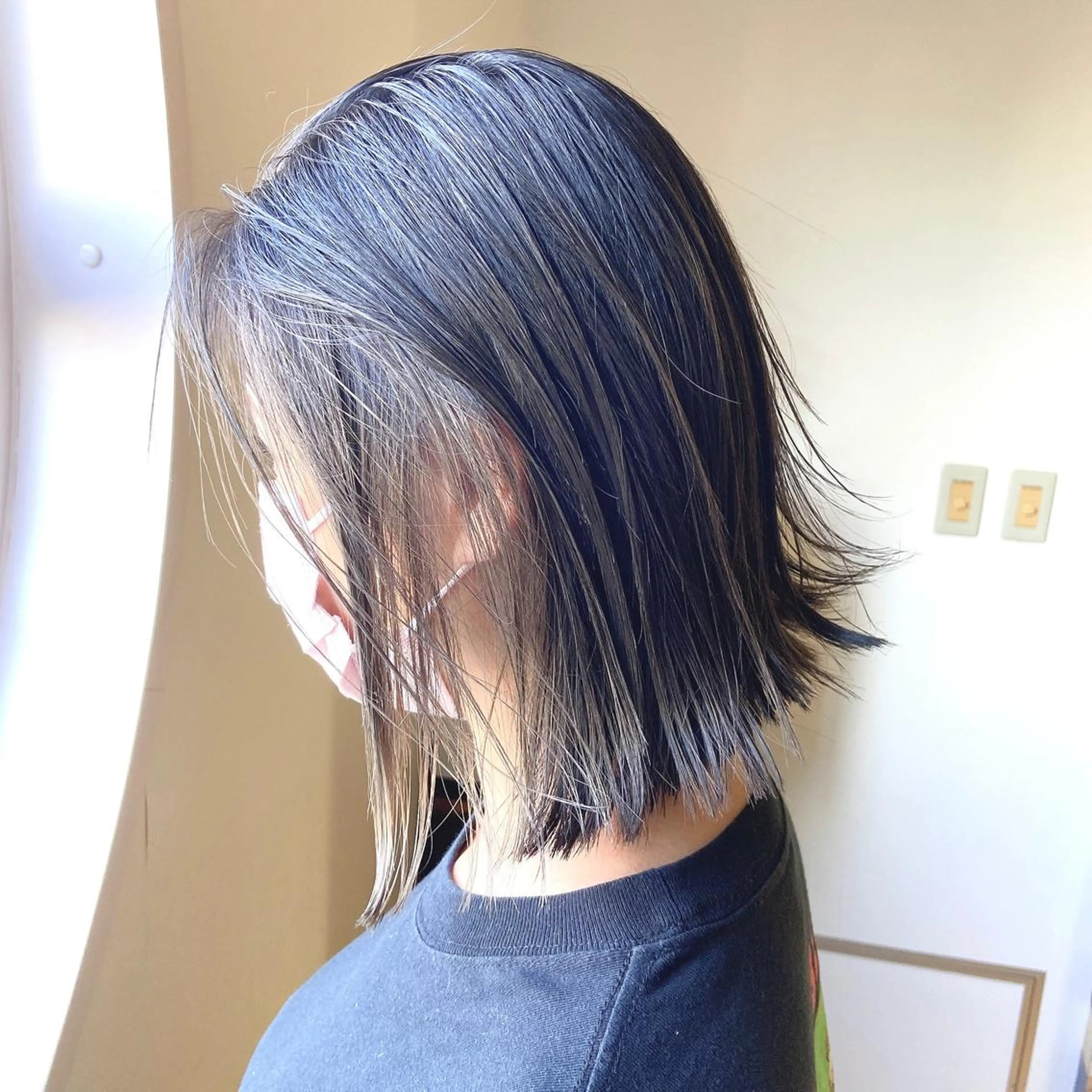 ミディアム ミストバング rilliant所属・中原 つくしのヘアスタイル