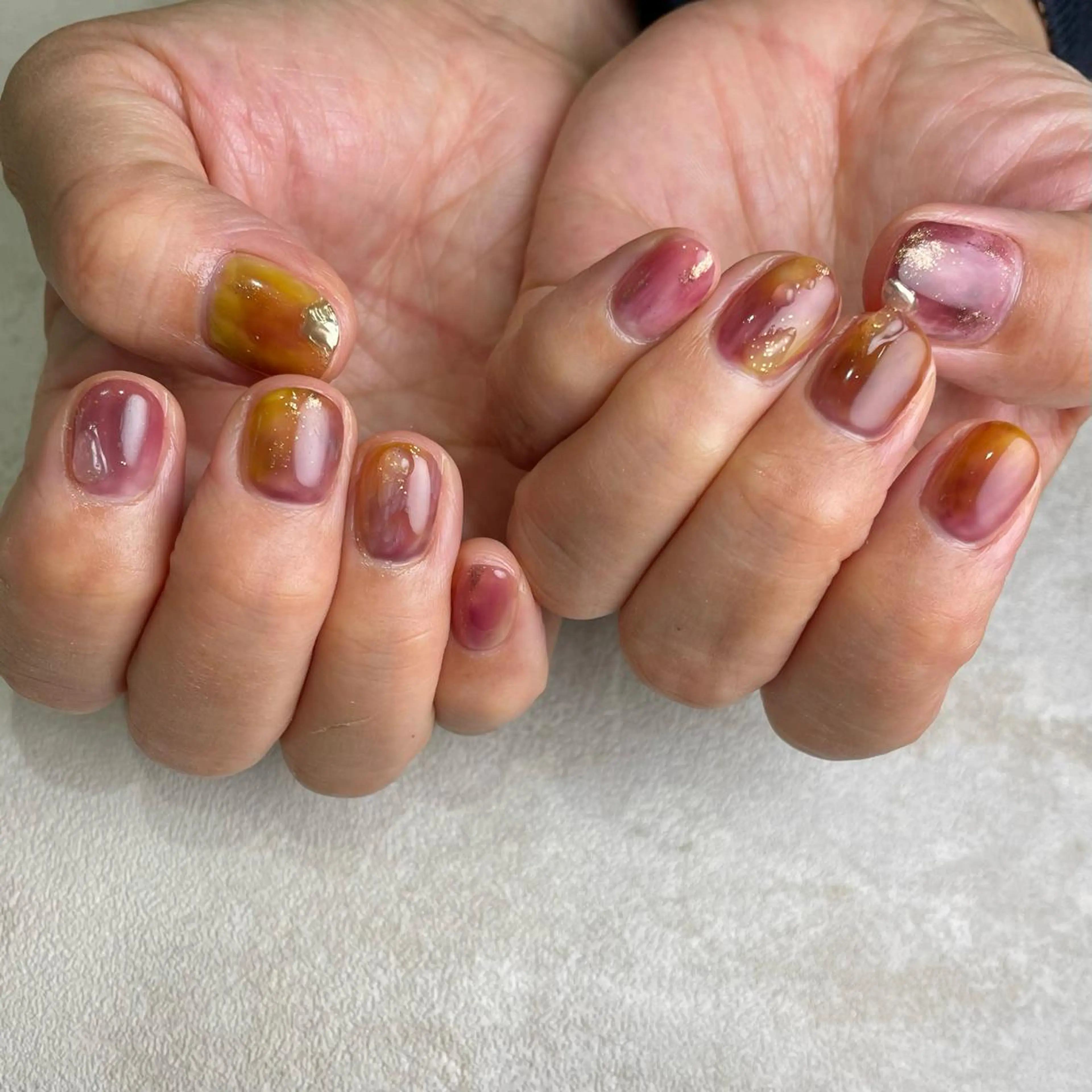 ネイル ハンドネイル Radia bykaonailsのネイルデザイン