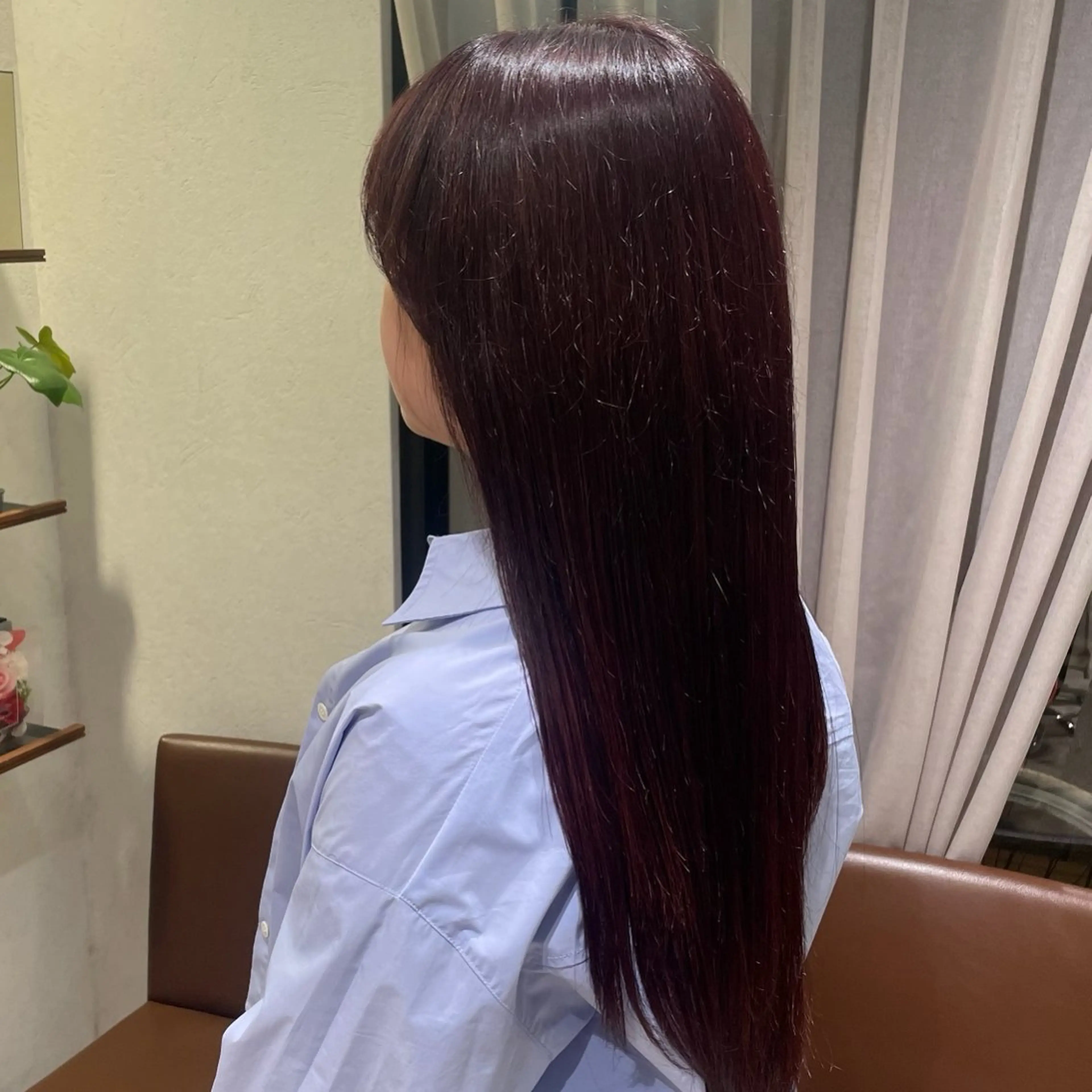 ロング ヘアカラー トリートメント ハルカ/暖色カラー/ ブリーチカラーのヘアスタイル