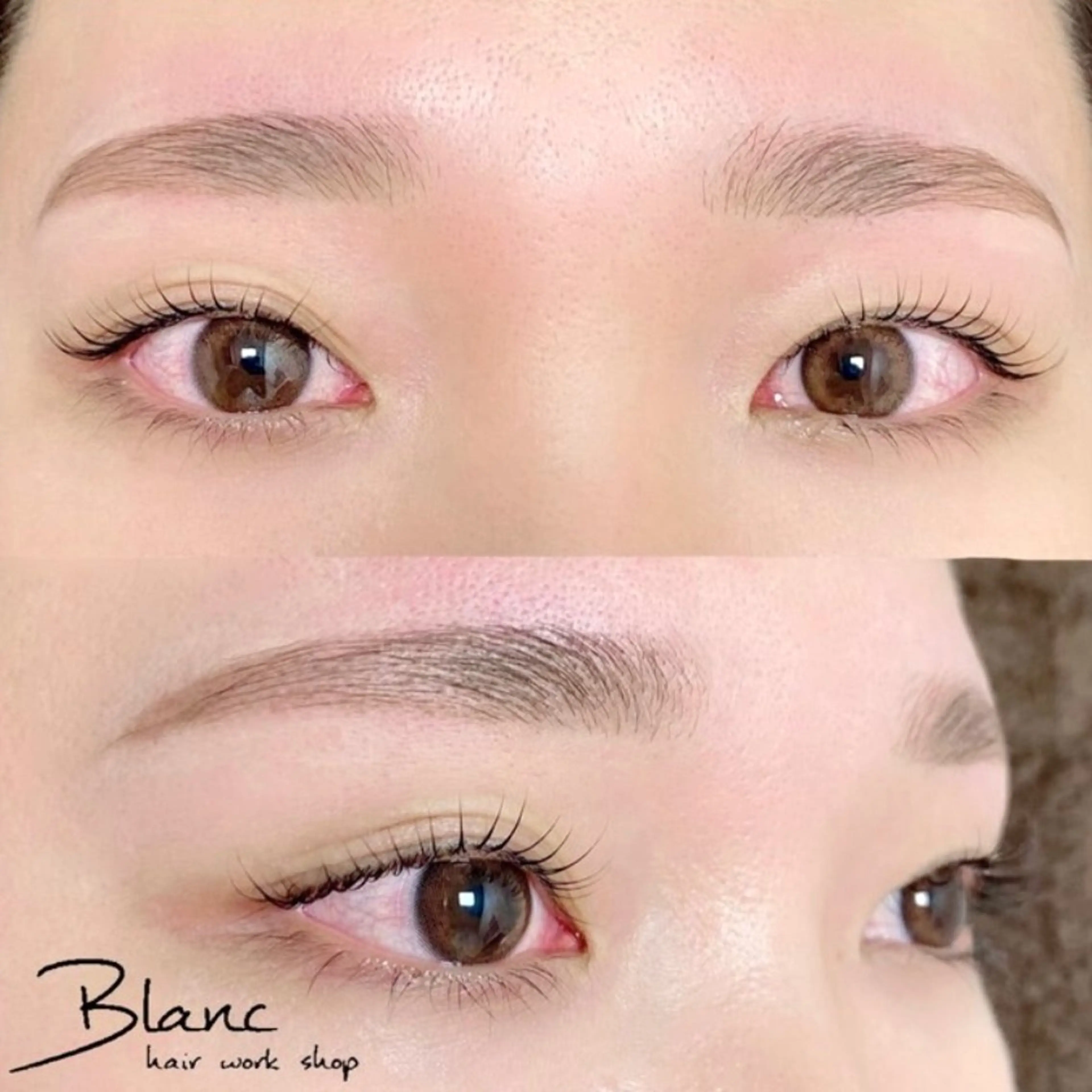 【12月限定★25%OFF】選べるまつげパーマ(パリジェンヌ/メーテル/cカール)+美眉アイブロウwax脱毛の写真