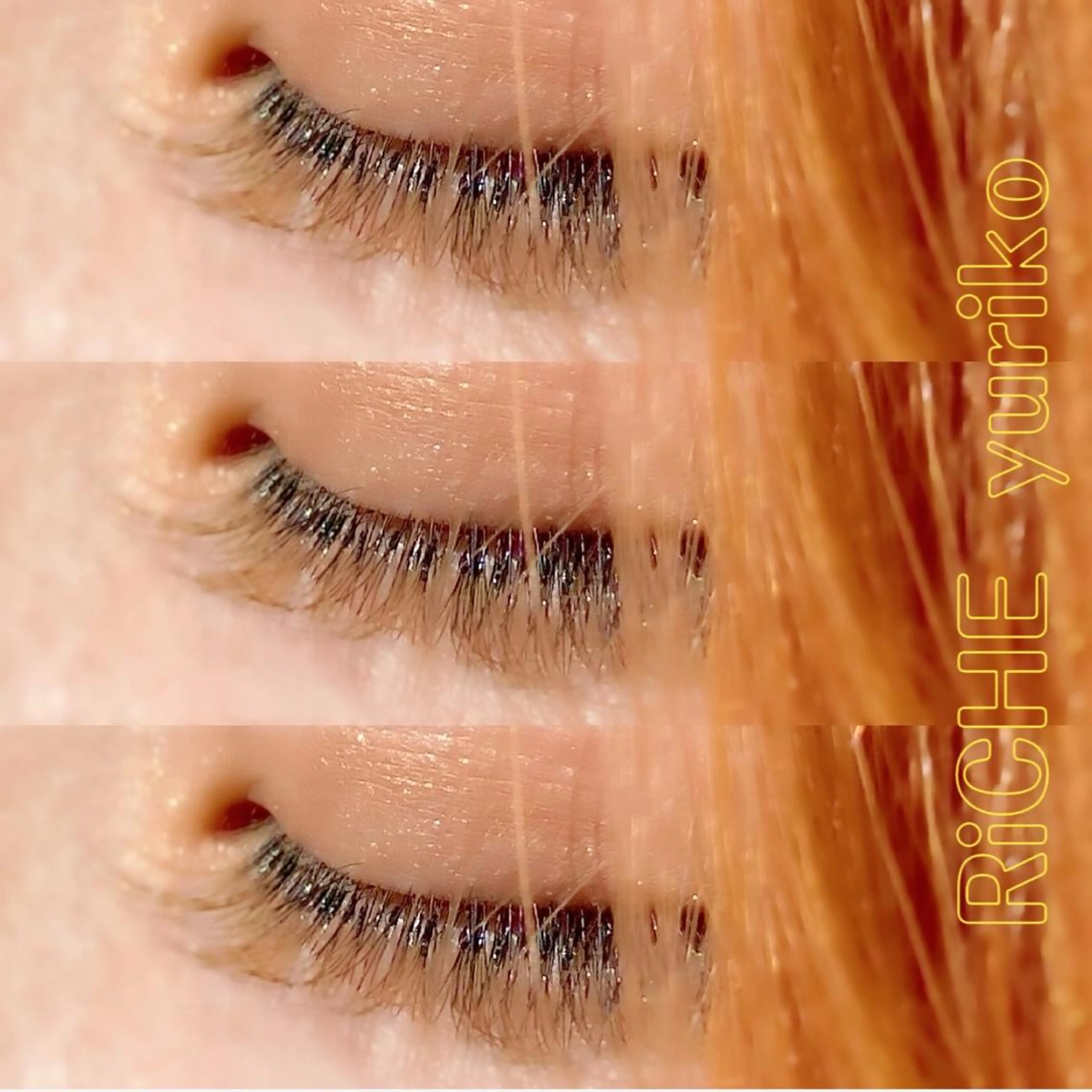 マツエク・マツパ カラーマツエク RiCHE吉祥寺店所属・Yuriko⭐️ まつげ/眉毛のマツエク・マツパデザイン