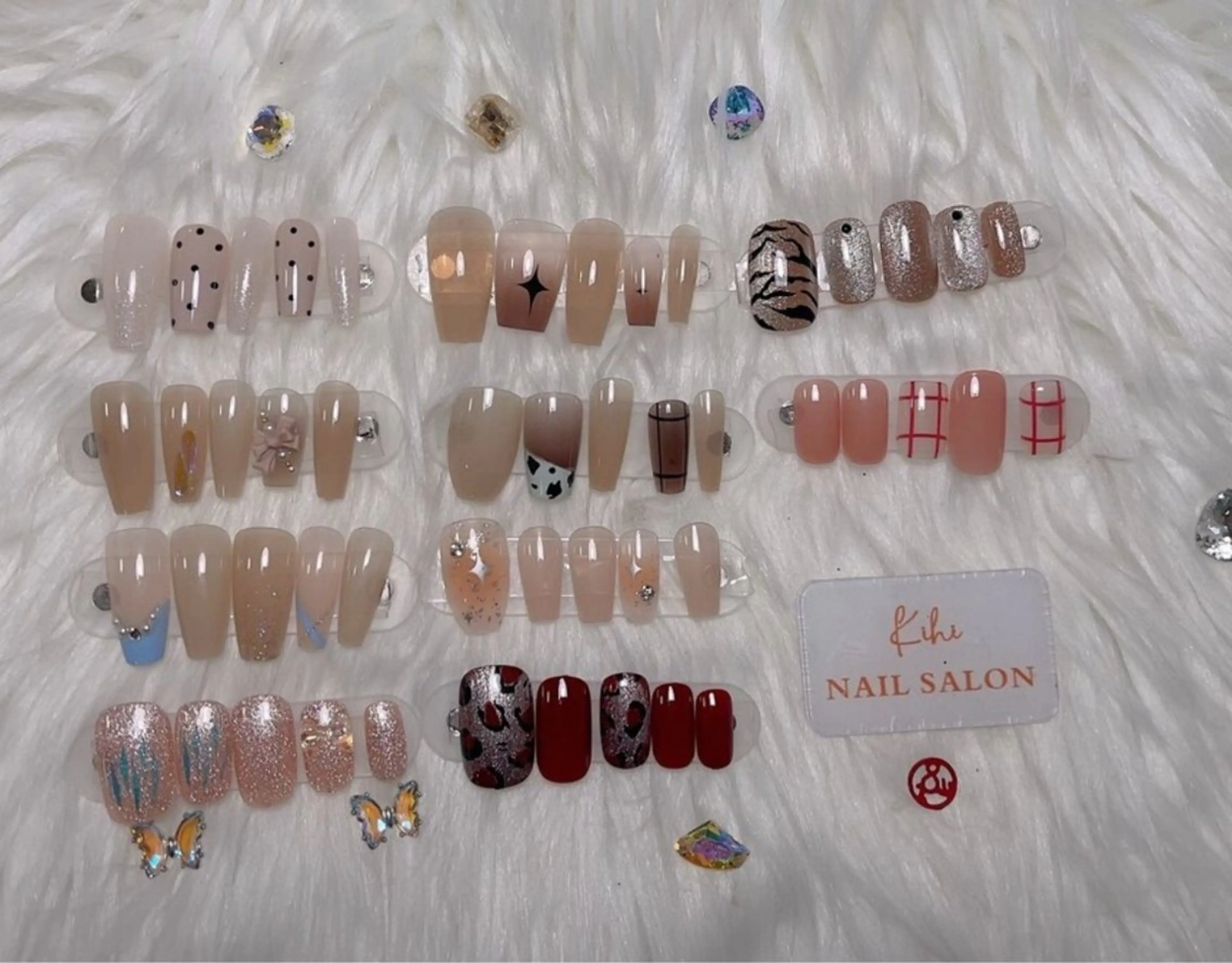 ネイル アートネイル フレンチネイル ジェルネイル グラデーション 韓国ネイル 村中 ハナのネイルデザイン