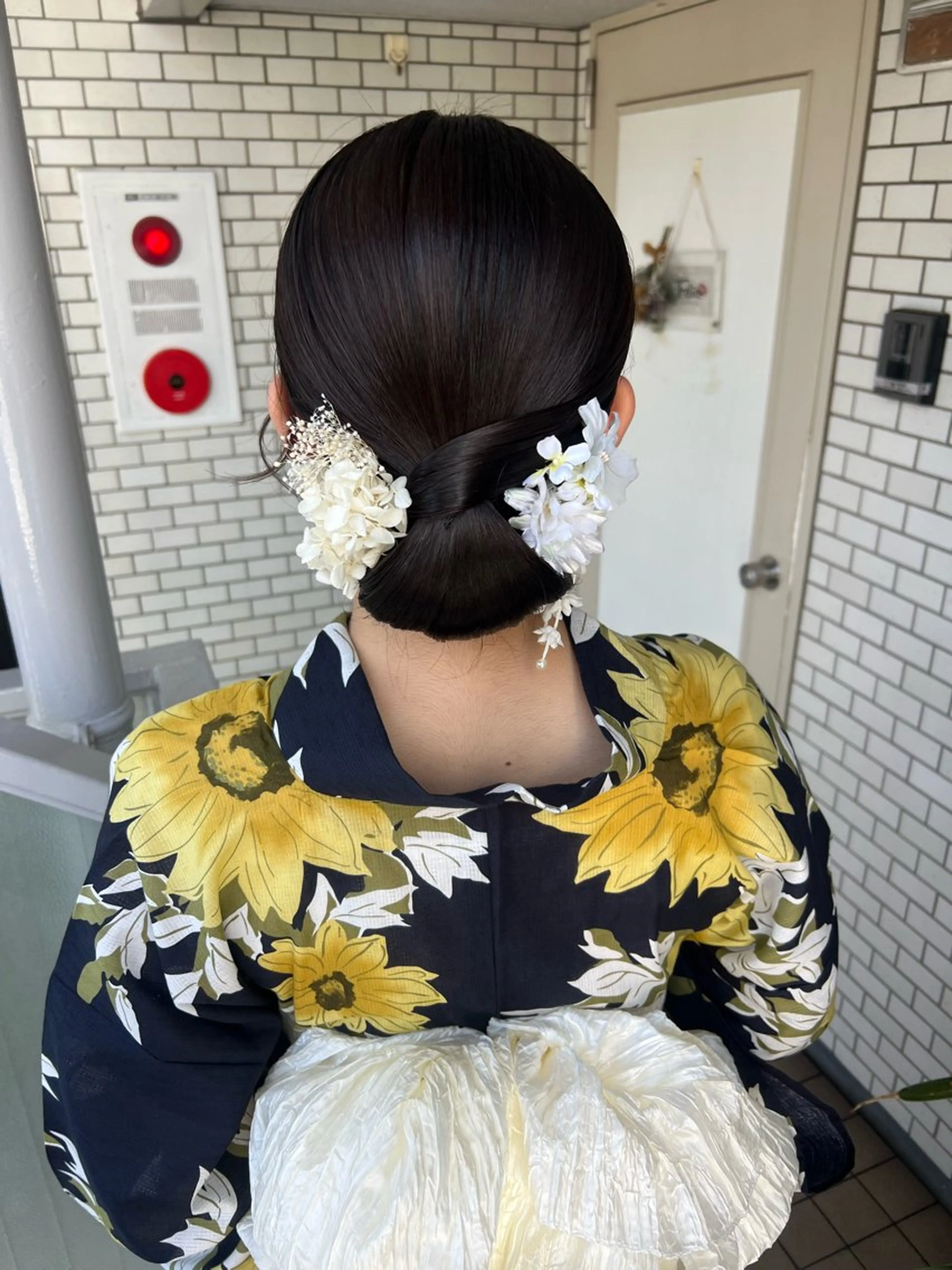 ヘアアレンジ 浴衣 大人可愛いヘアメイク 💋🧚‍♀️しずかのヘアスタイル