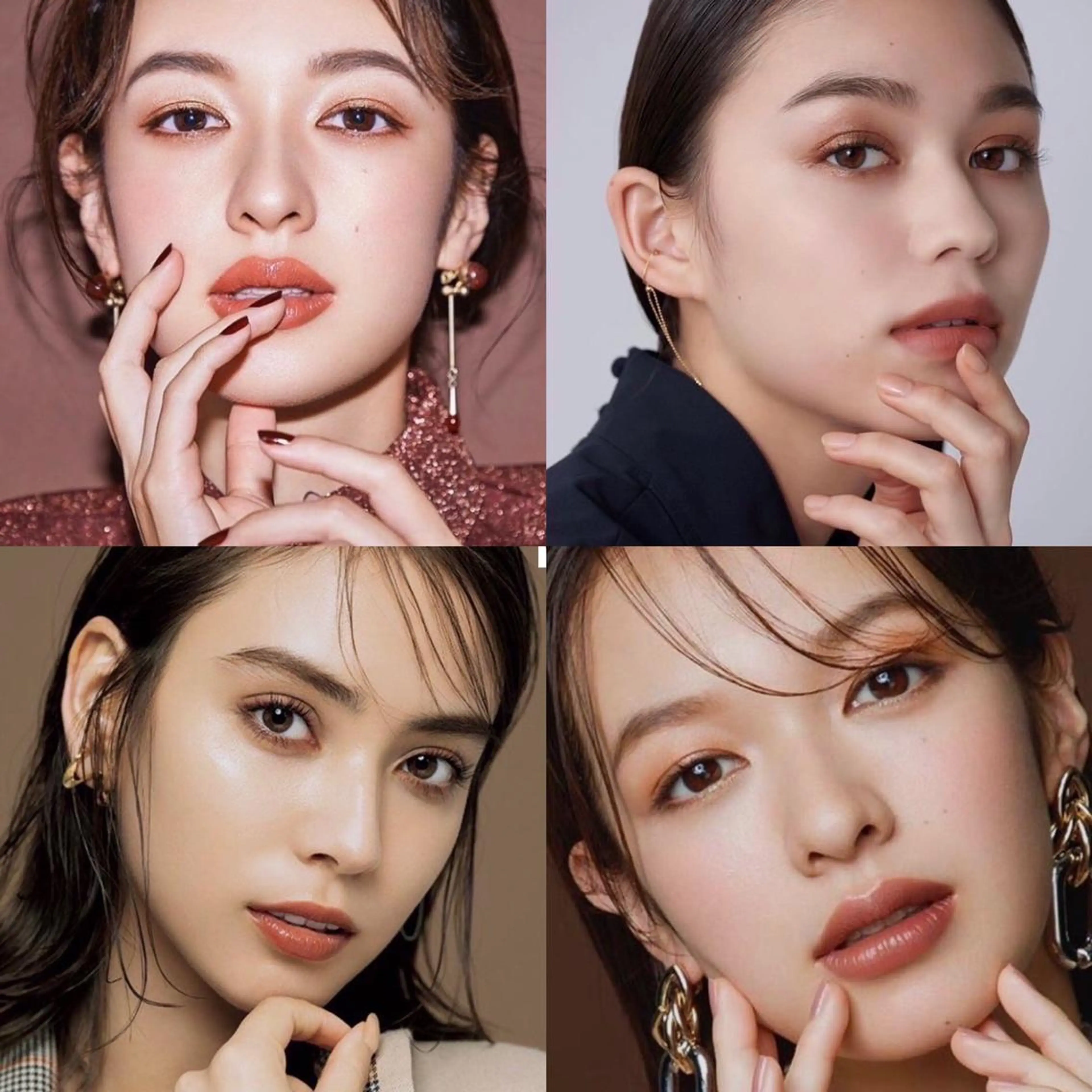 ヘアアレンジ マツエク・マツパ アイブロウ あやめ【顔まわり/レ イヤー/柔らかカラ】のヘアスタイル