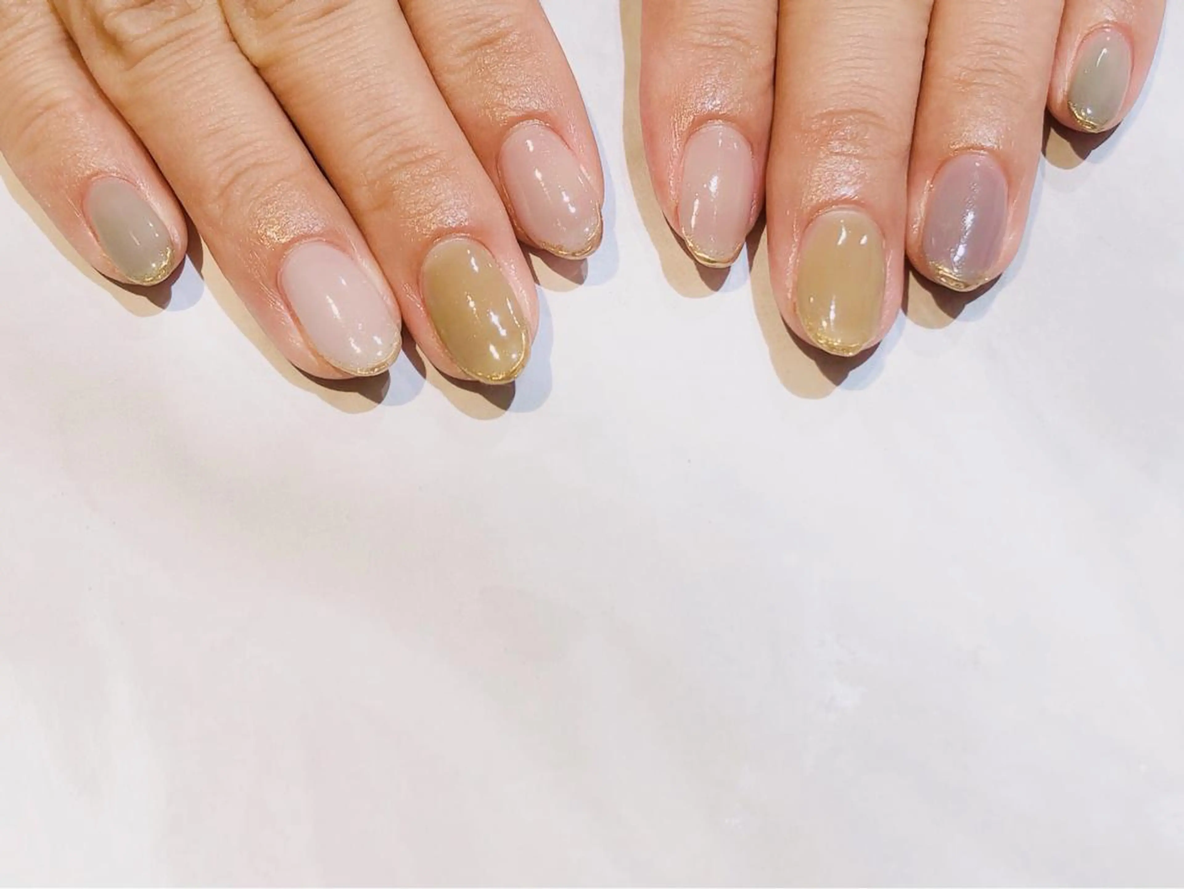 ネイル 舞田 苑香のネイルデザイン