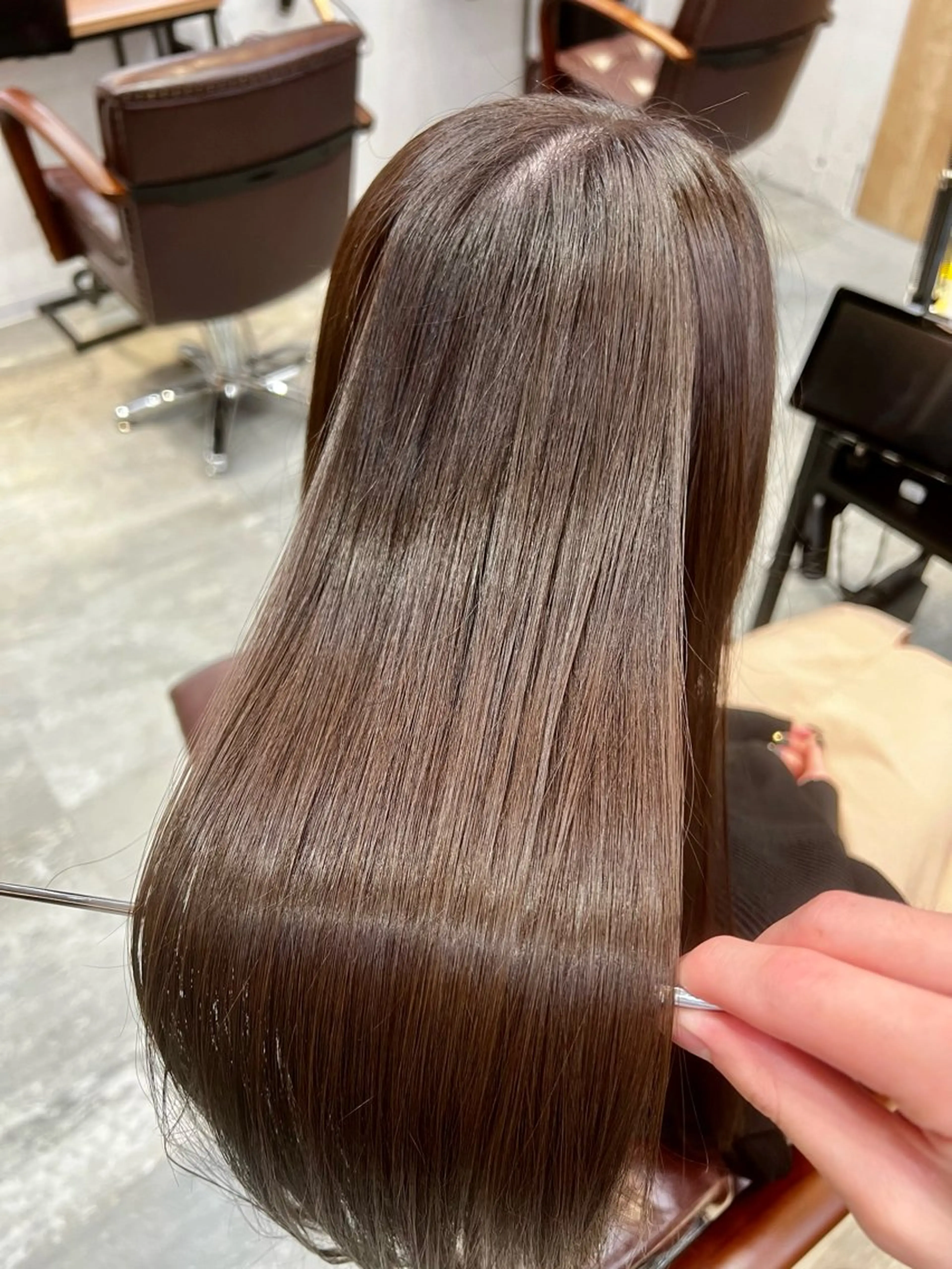 ロング 韓国レイヤー×ツヤ髪 /TAICHI🤍のヘアスタイル