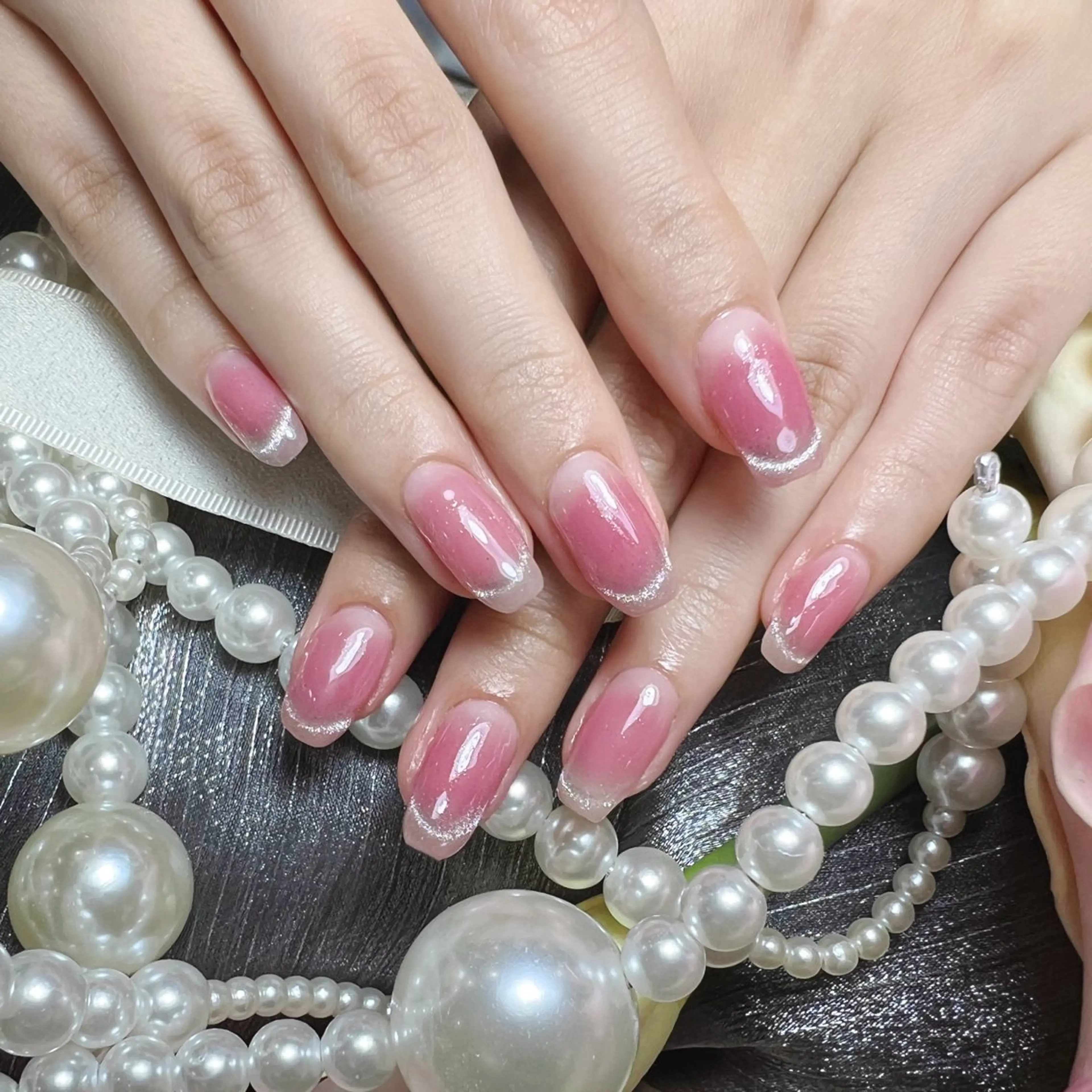 ネイル チークネイル マグネットネイル mo moのネイルデザイン