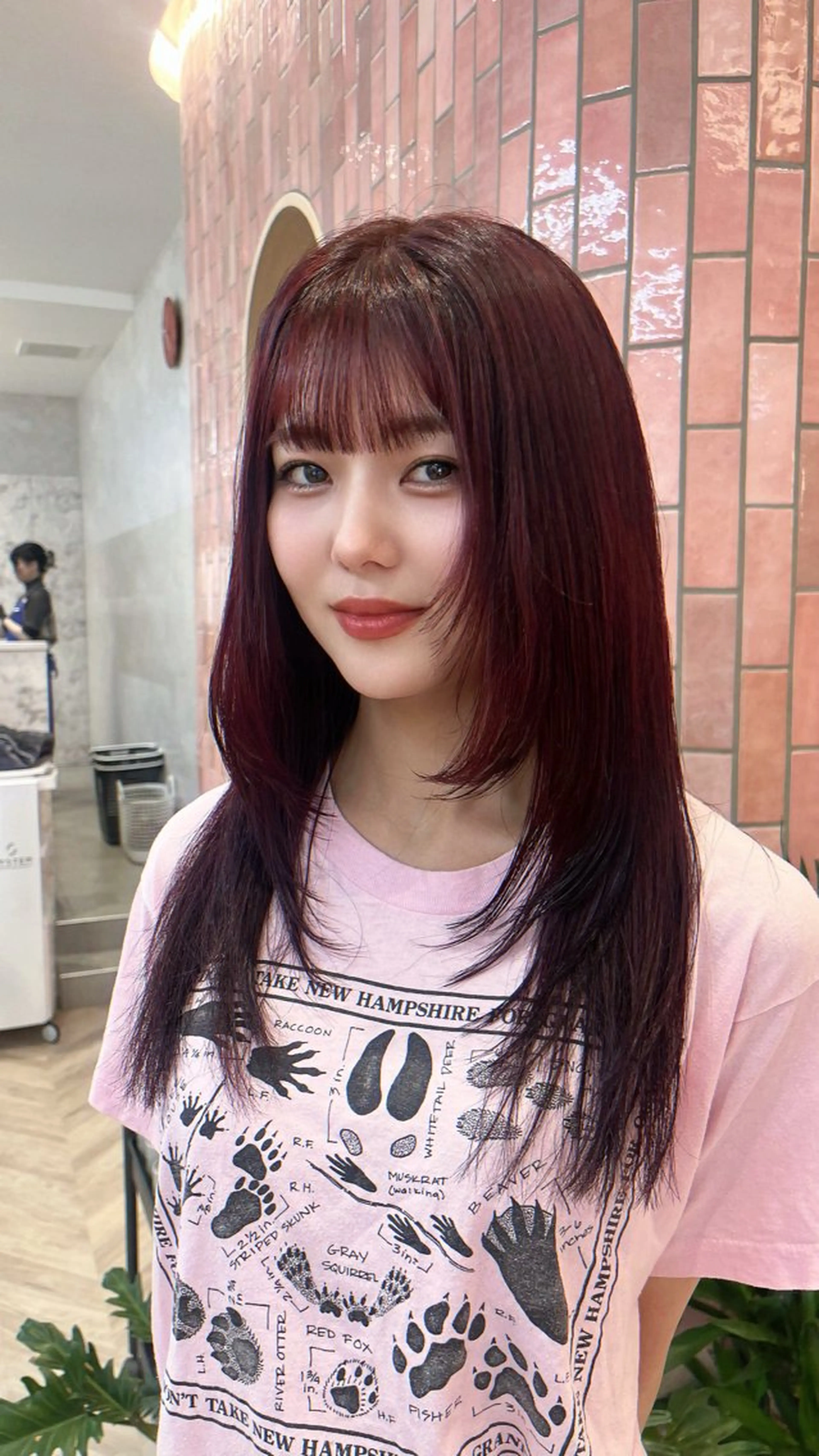 ロング カラー 柔らかい艶暖色 レイヤー🫧姫汝のヘアスタイル