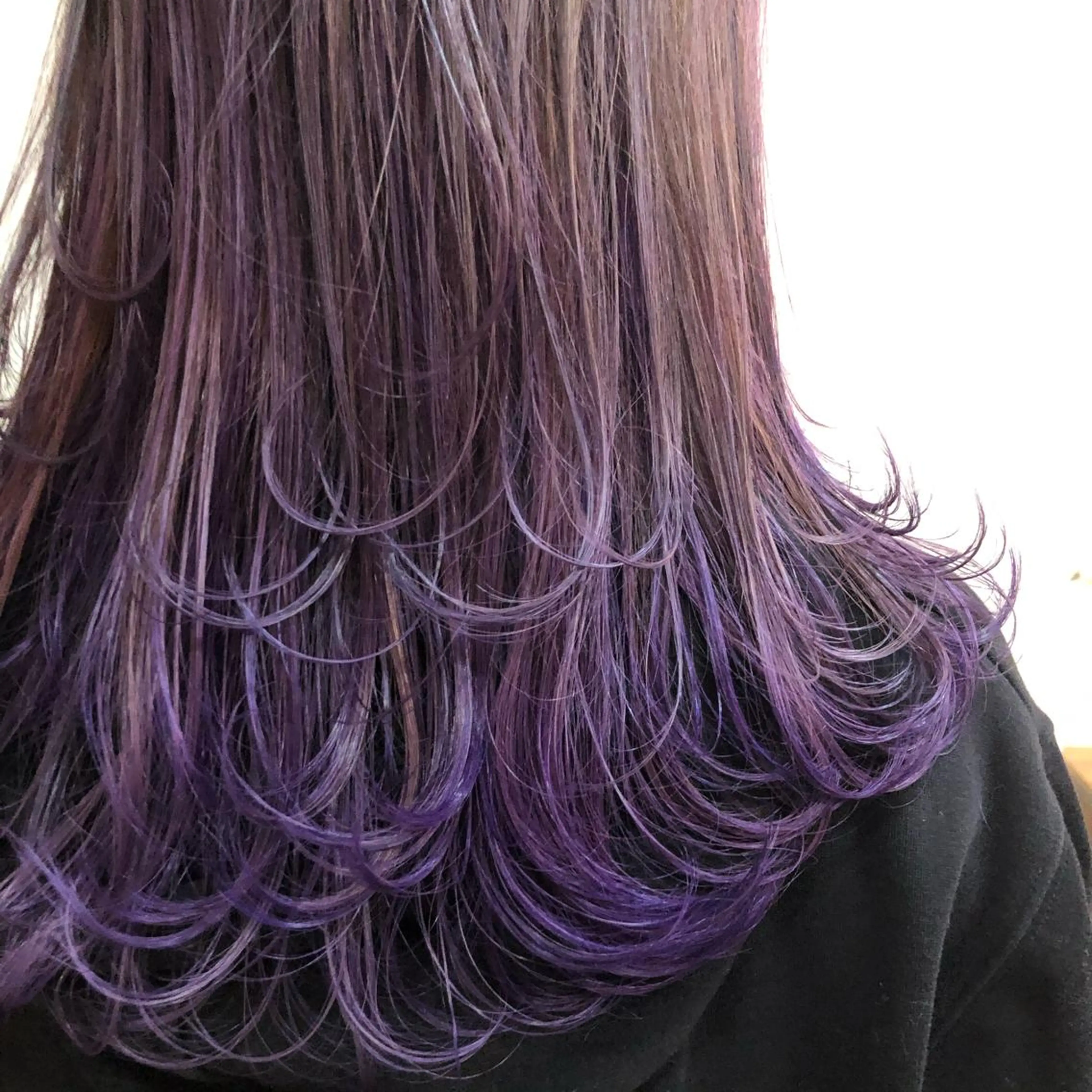 🌟minimo 限定🌟カット＋グラデーションカラー🍇🍇〈カット＋ブリーチ＋ワンカラー〉の写真