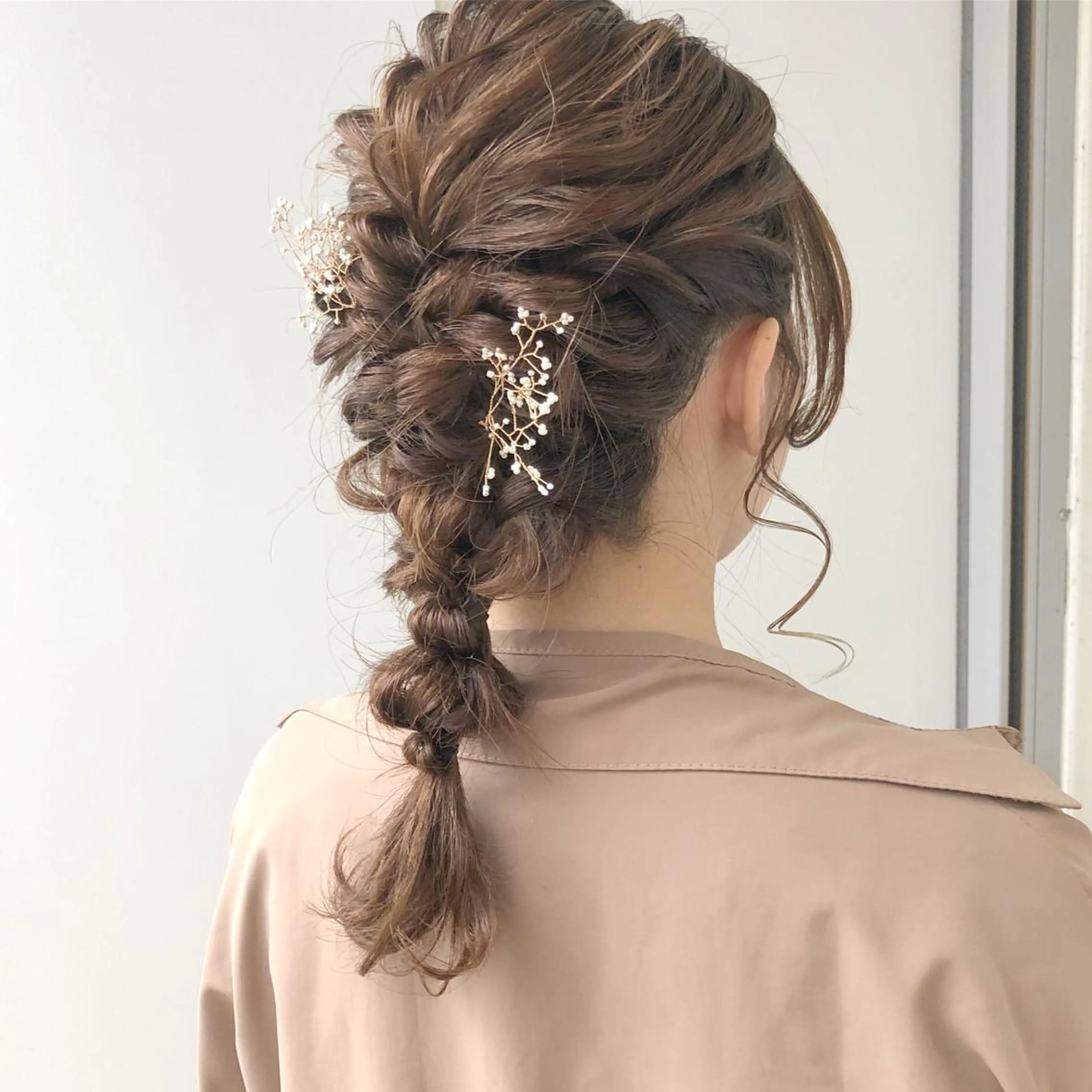 セミロング 榎園 由美のヘアスタイル