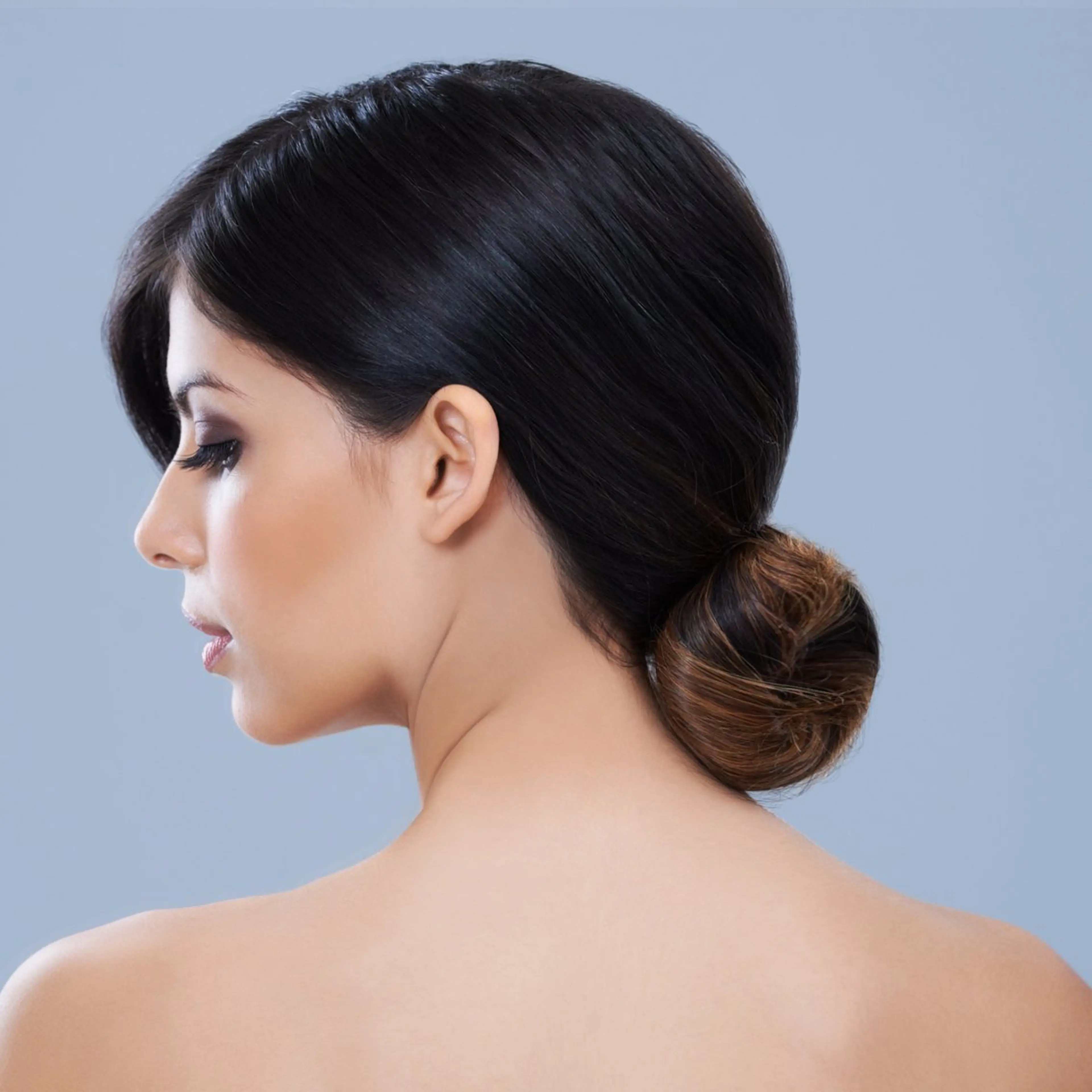 うなじ脱毛の写真