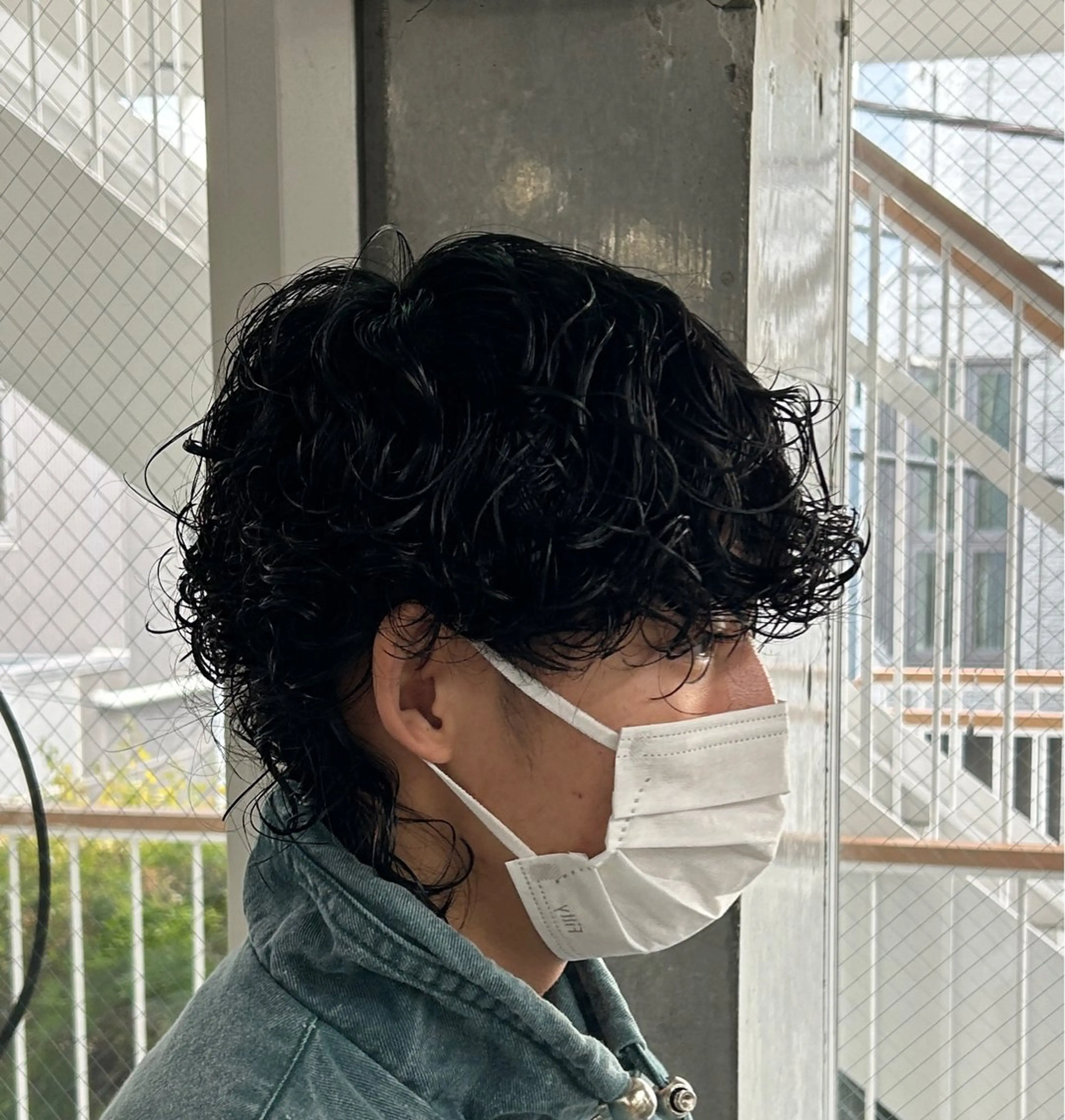 パーマ メンズ カット パーマ トリートメント ヘッドスパ ヘアセット カズキ🌼曲がる縮毛 ／くせ毛パーマのヘアスタイル