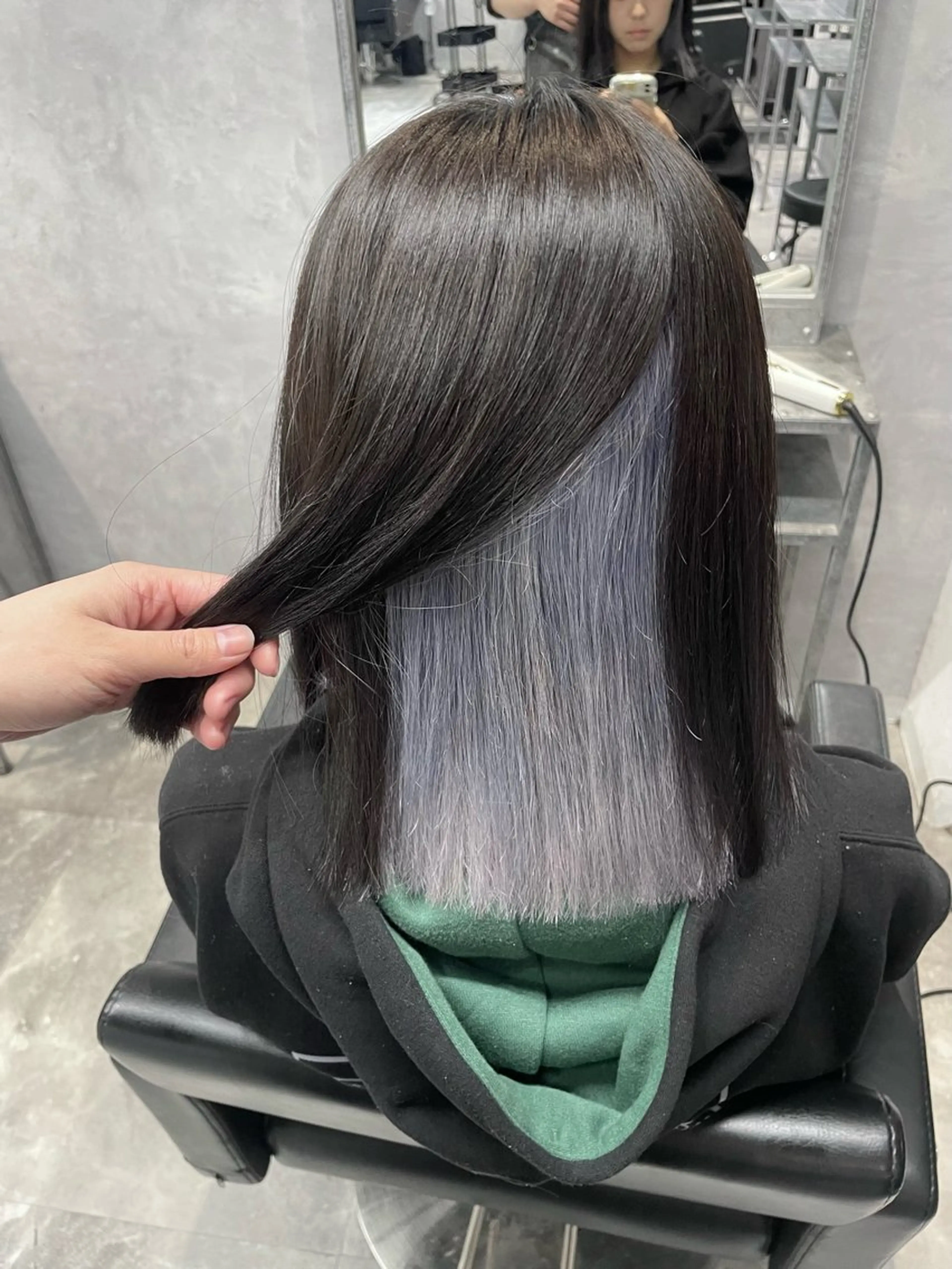 ミディアム ヘアカラー mimiiy fukaのヘアスタイル