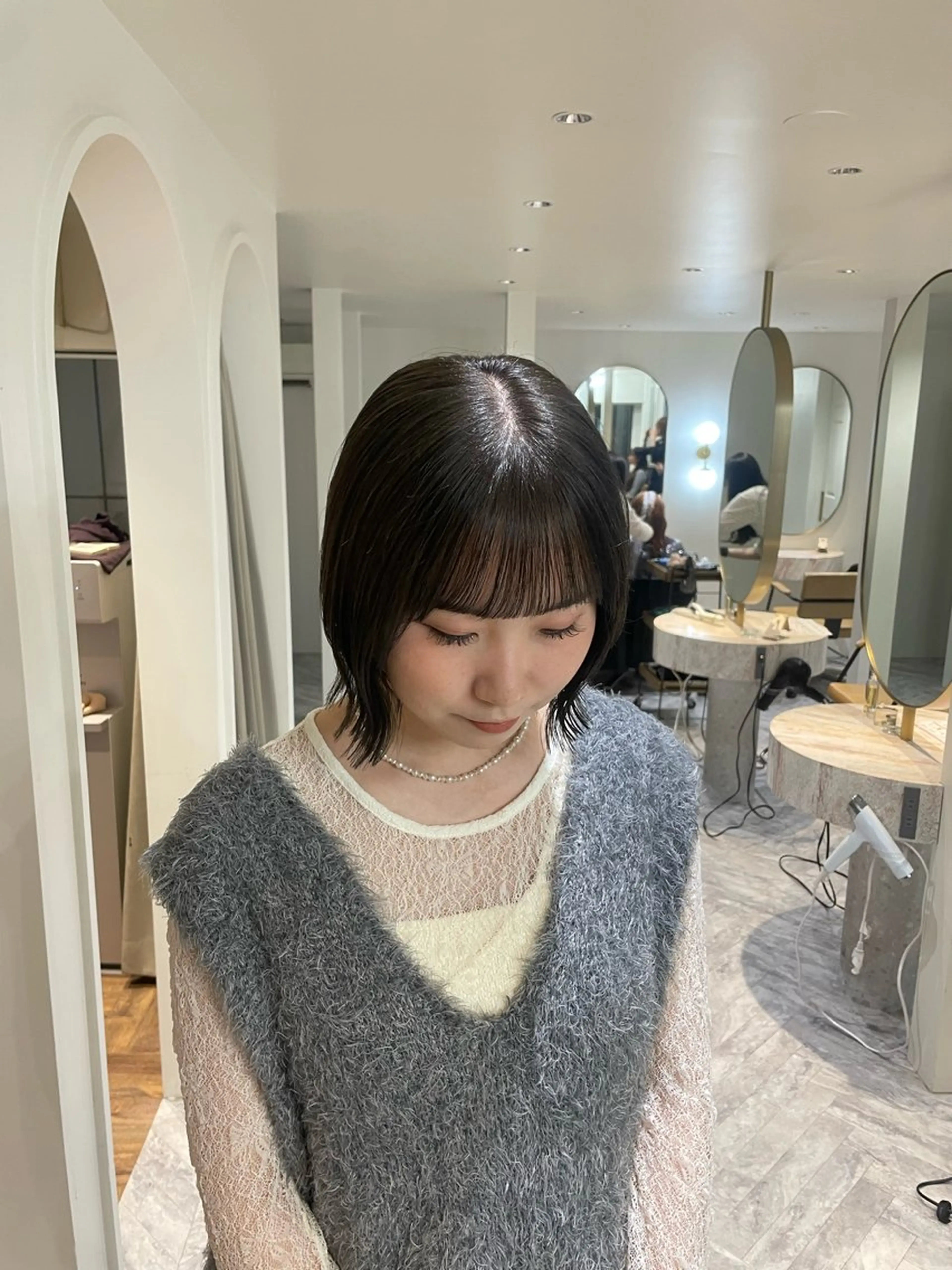 カラー ヘアカラー とば みゆうのヘアスタイル